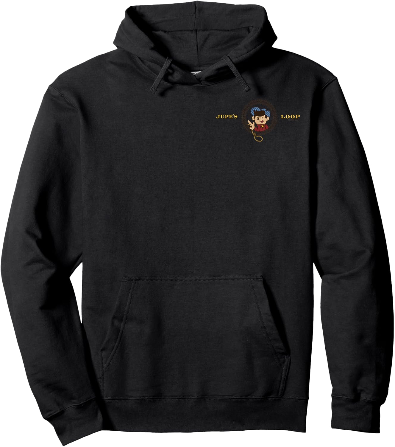 Nope Movie Jupe's Loop Map Front and Back Hoodie - Hoodie | Black