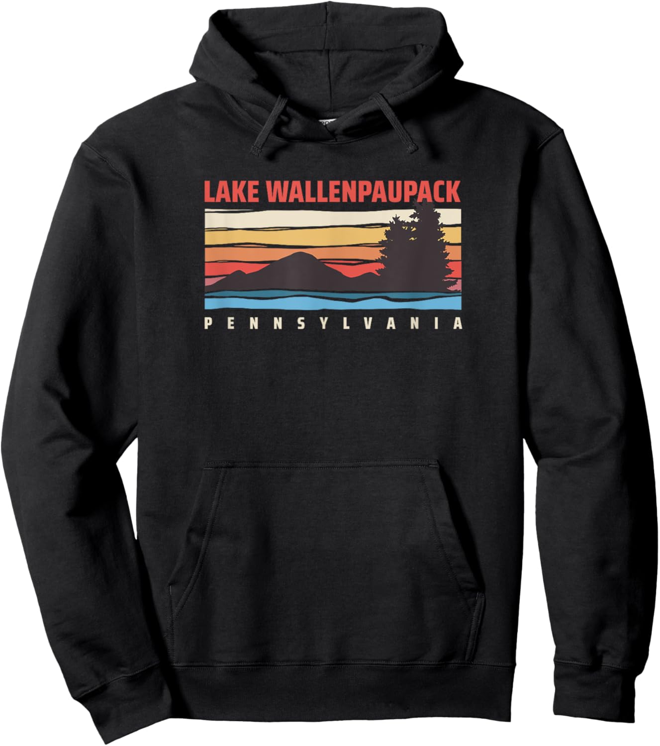 Lake Wallenpaupack Hoodie - Hoodie | Black