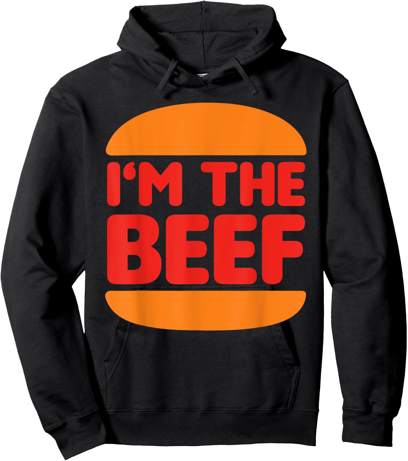 CRUDO I'm The Beef -Adults Black Hoodie - Hoodie | Black