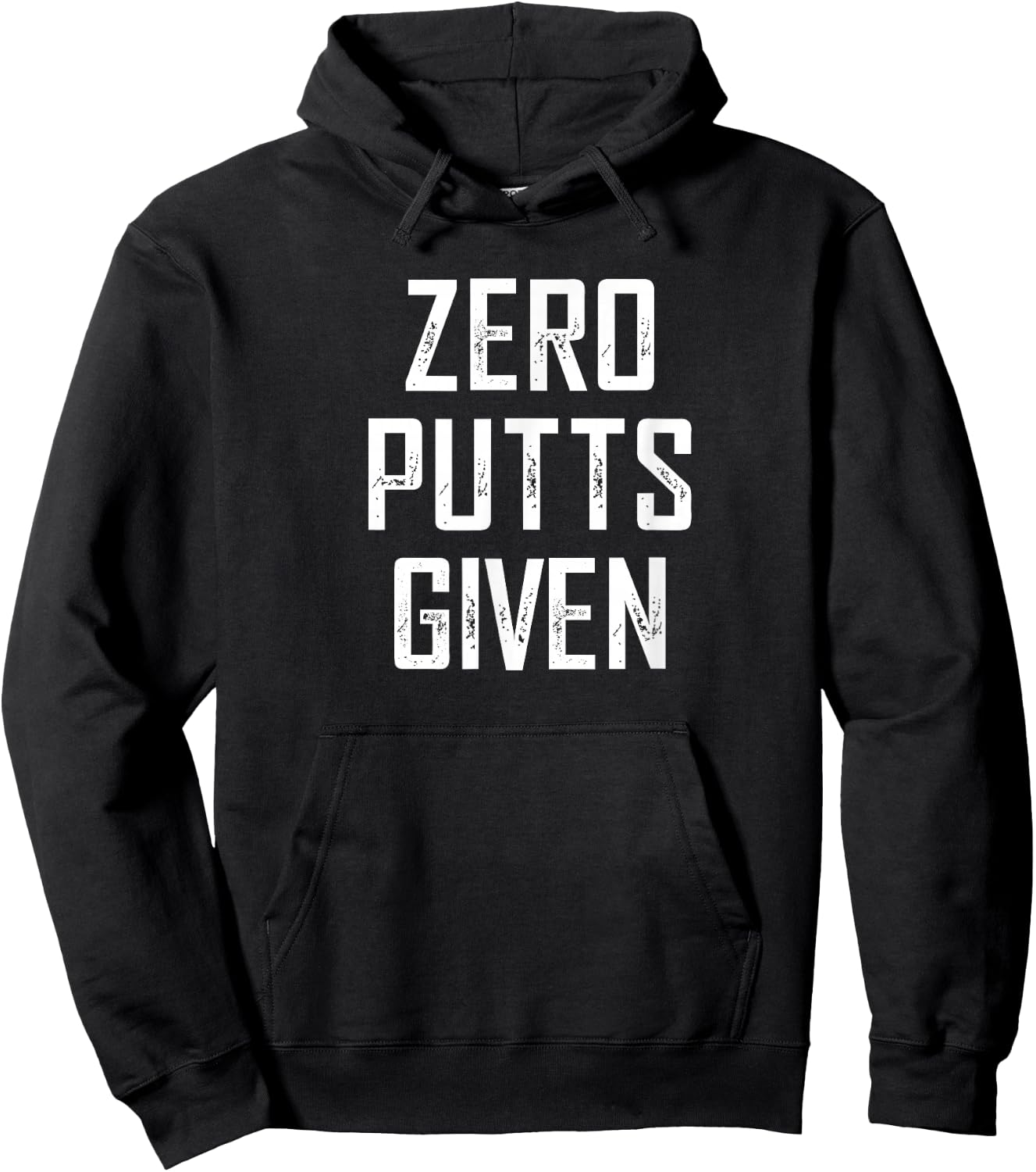 No putts given Hoodie - Hoodie | Black