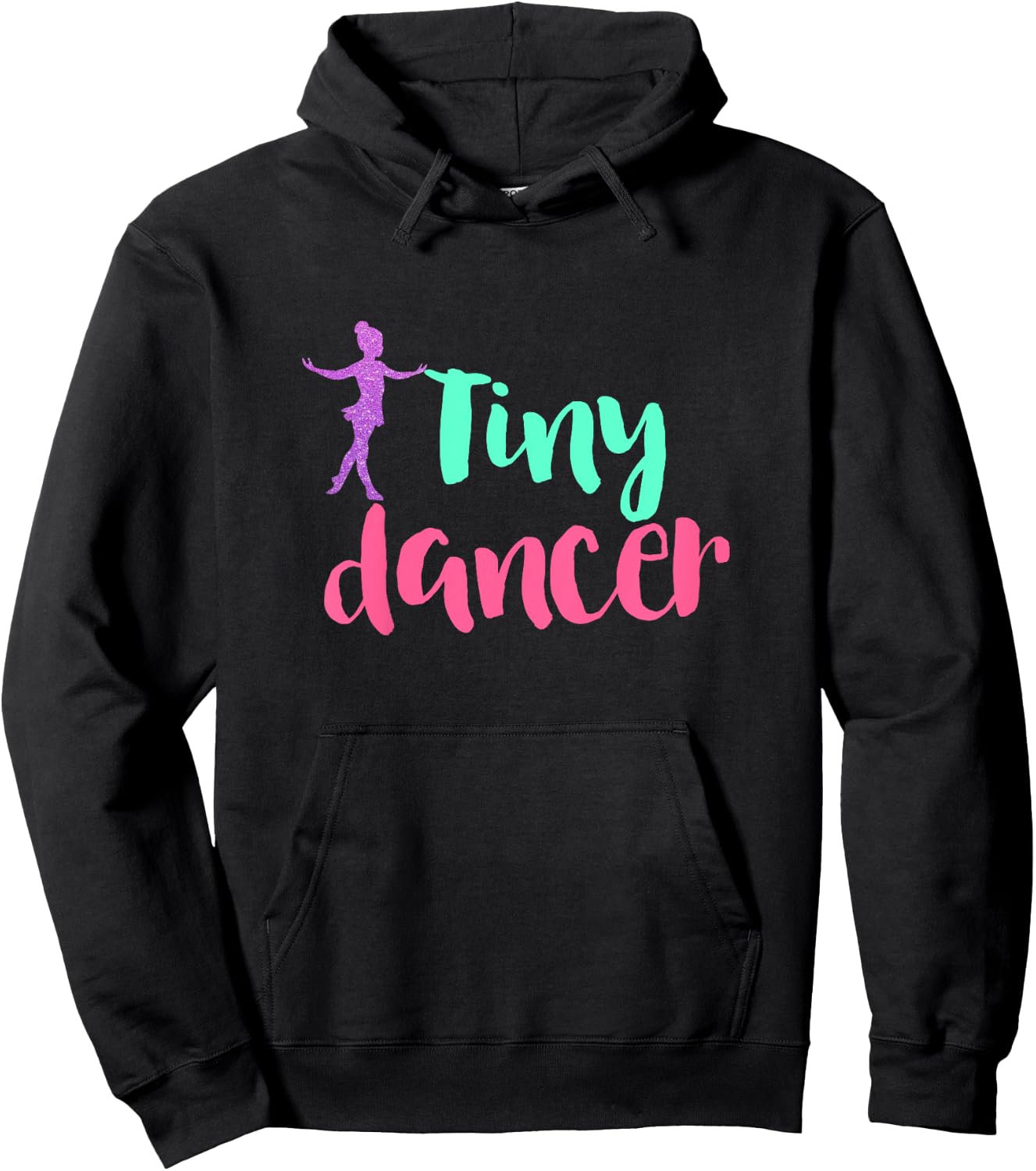 Tiny Dancer - Cute Kids Dance Shirt and Dance Gift Hoodie - Hoodie | Black