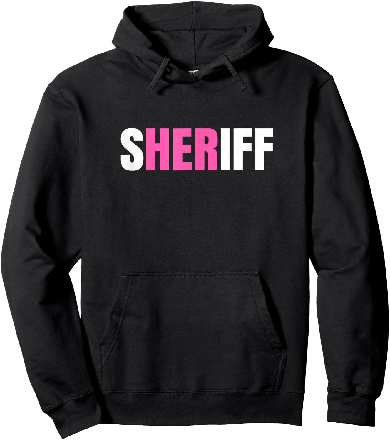 Sheriff Female Law Enforcement Hoodie - Hoodie | Black