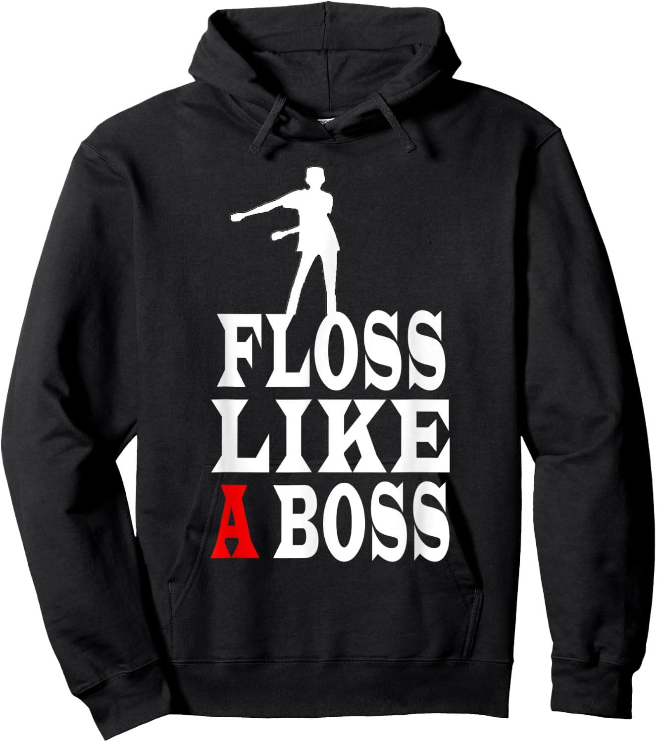 Floss Like a Boss Shirt Hoodie - Hoodie | Black