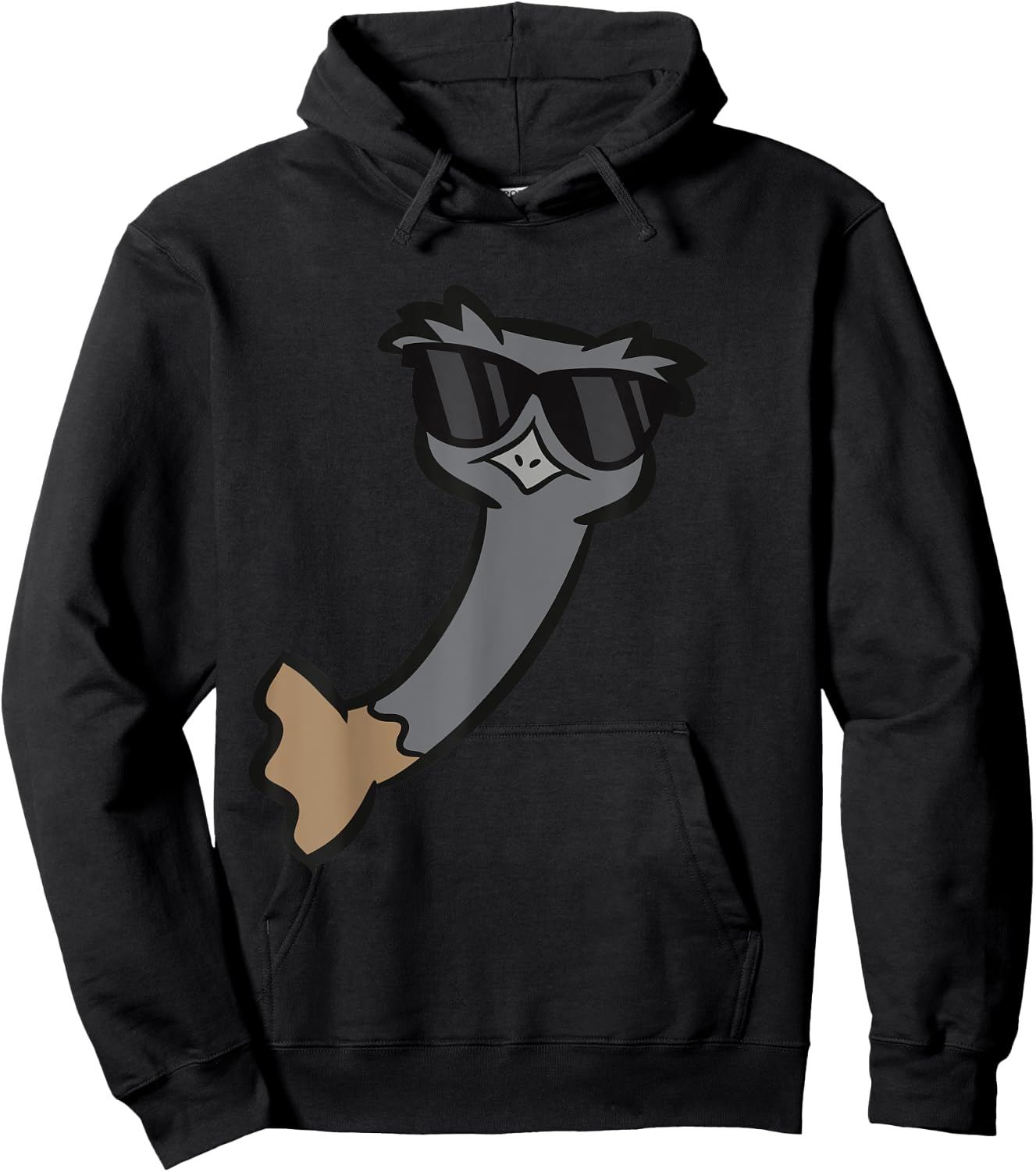 Cute Emu Bird Love Emus Hoodie - Hoodie | Black