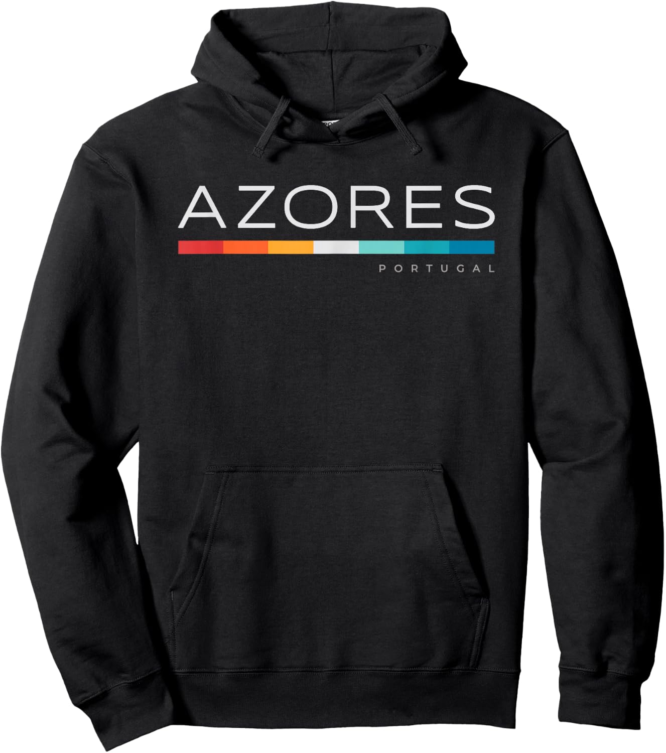 Azores Portugal Retro Design Hoodie - Hoodie | Black