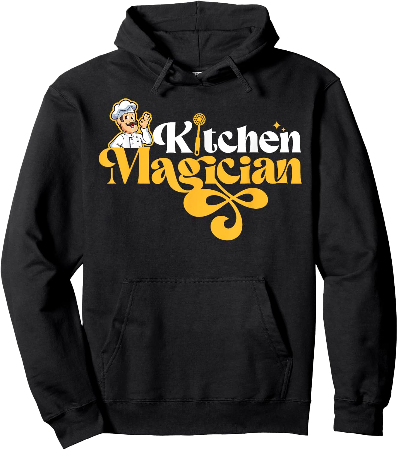 Cooking Cook Kitchen Chef Kitchen Magician Hoodie - Hoodie | Black