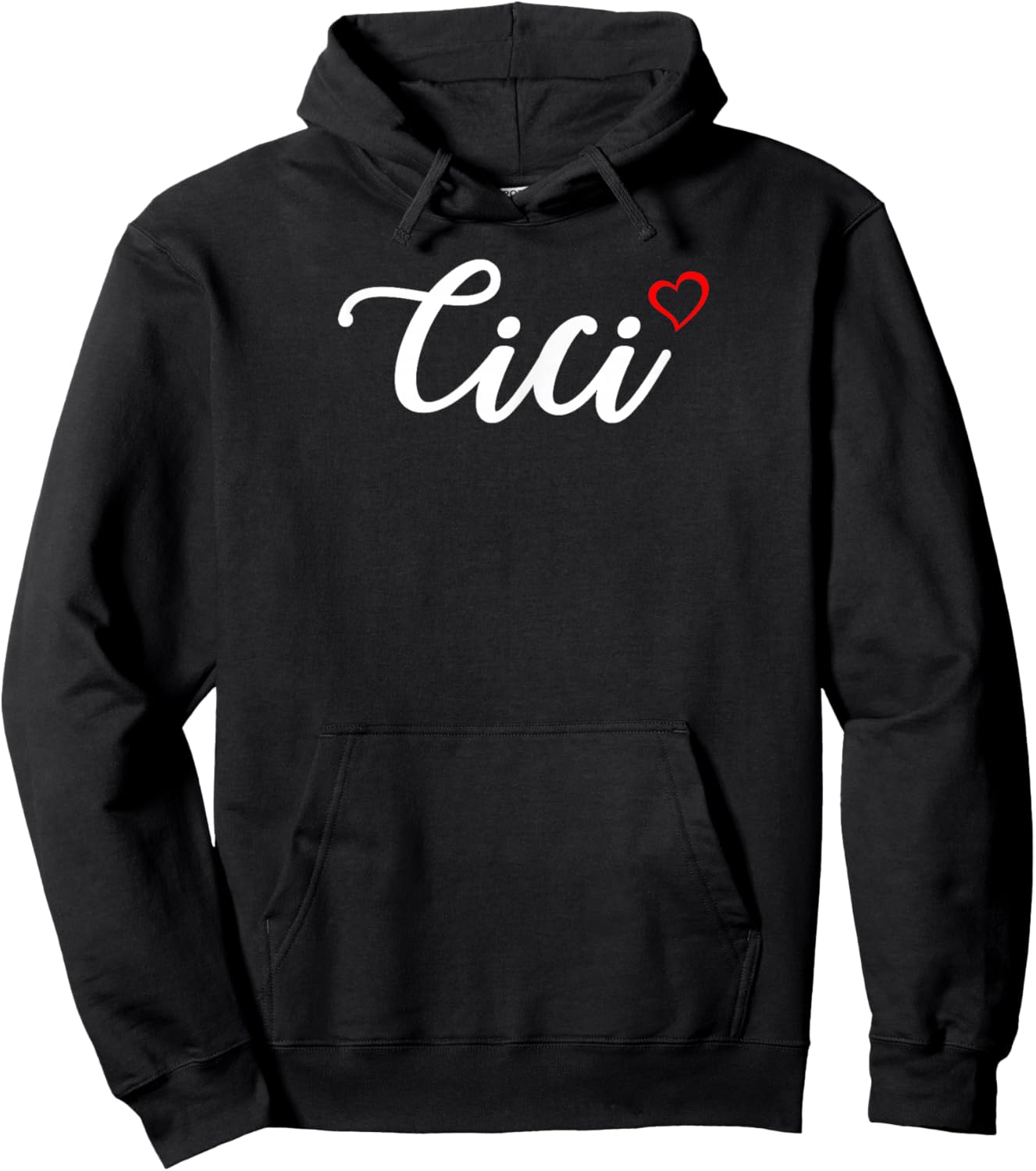 Cute Cici Lover Gift Grandma Christmas Gifts Hoodie - Hoodie | Black