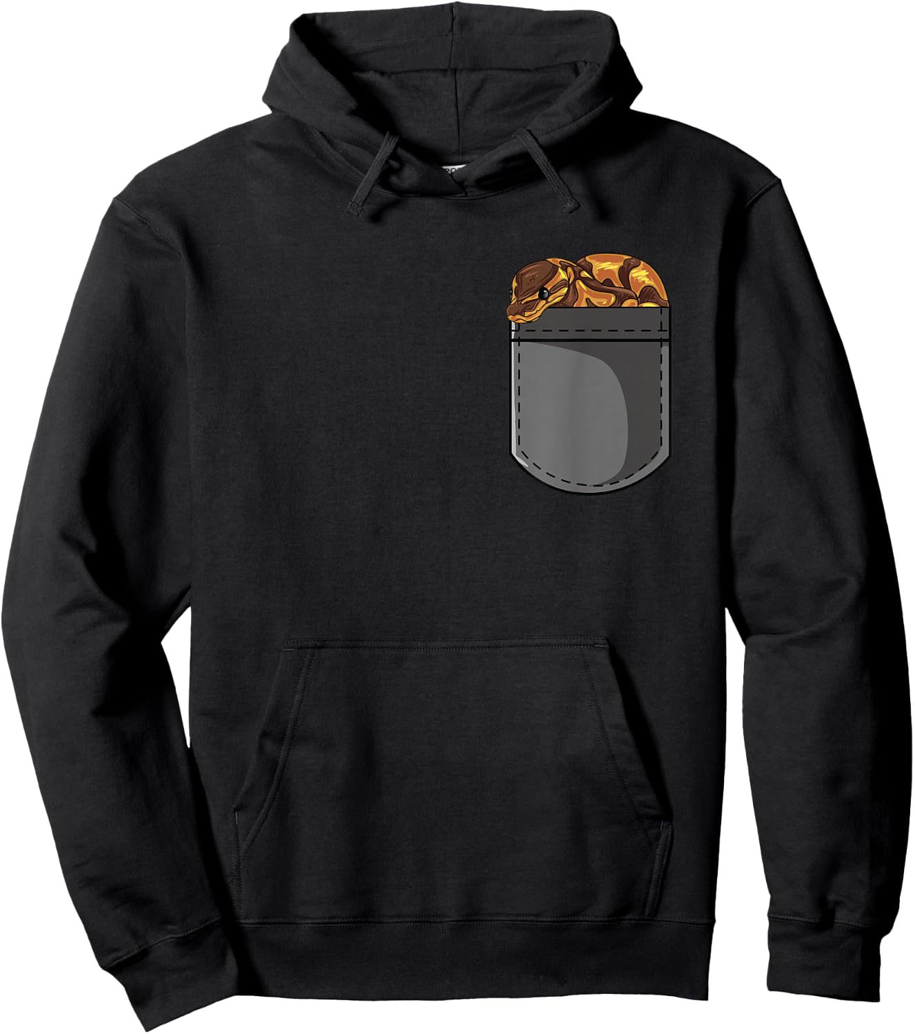 Snake Lovers - I Love Mine Hoodie - Hoodie | Black