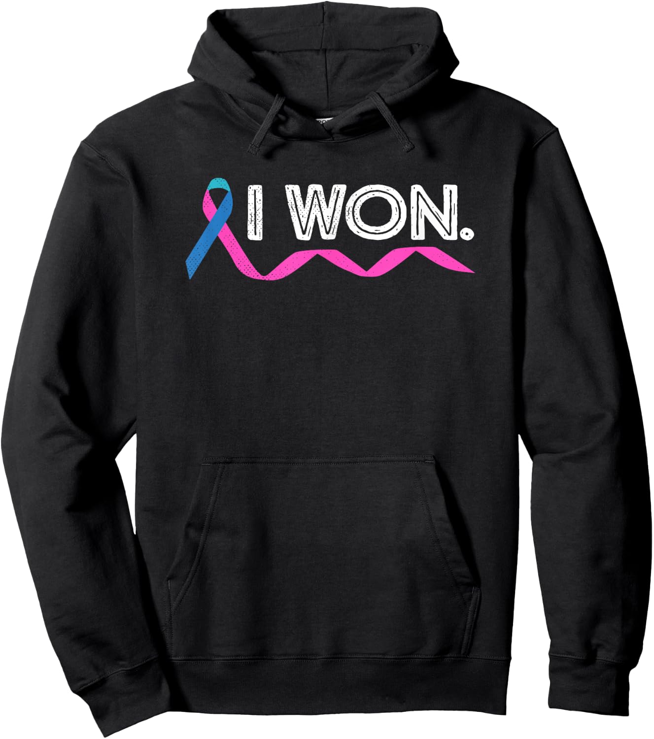 Thyroid Cancer I Won Thyroid Disease Awareness Warrior Hoodie - Hoodie | Black