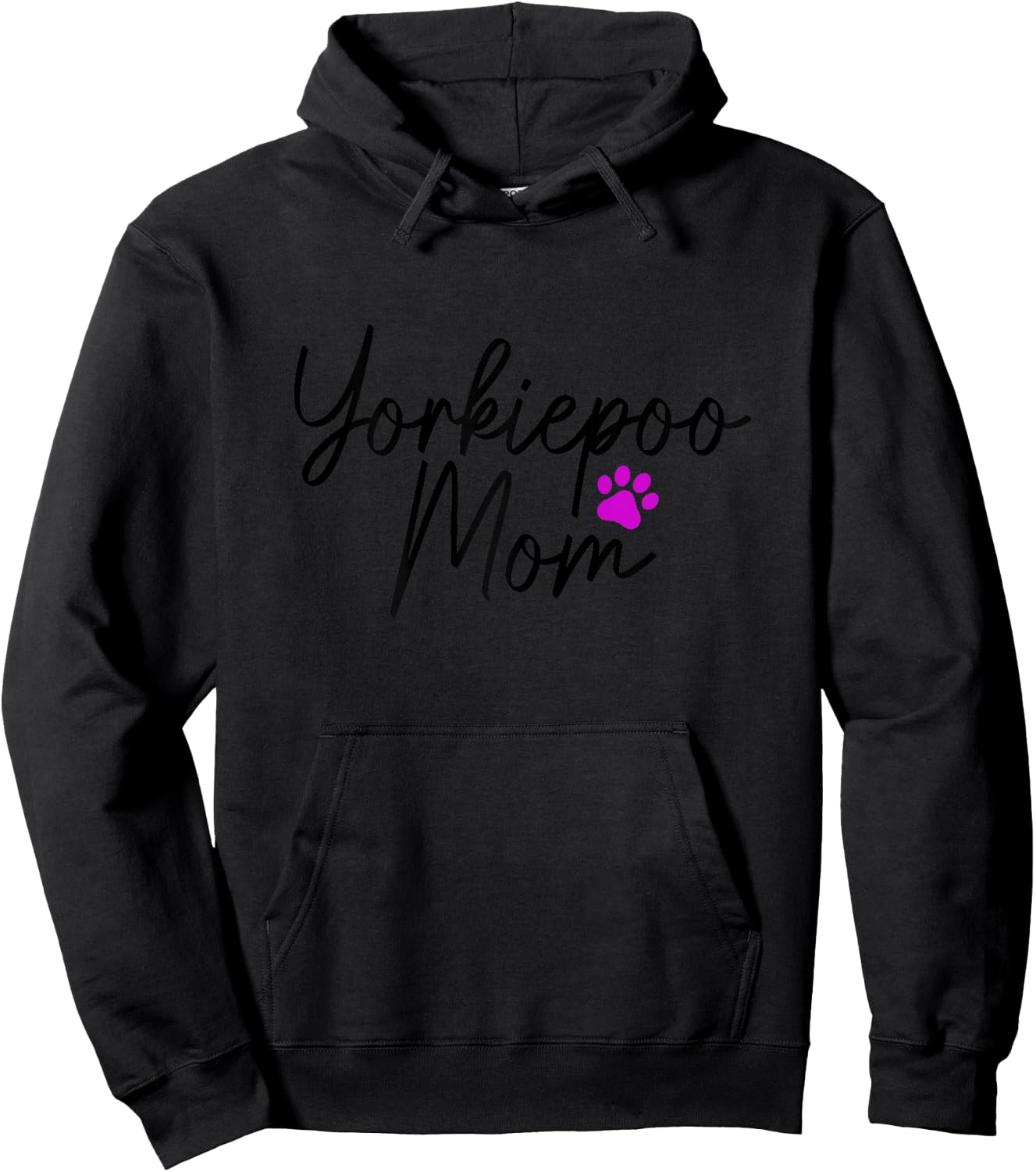 Yorkiepoo Mom Dog Owner Yorkiepoo Mama Hoodie - Hoodie | Black