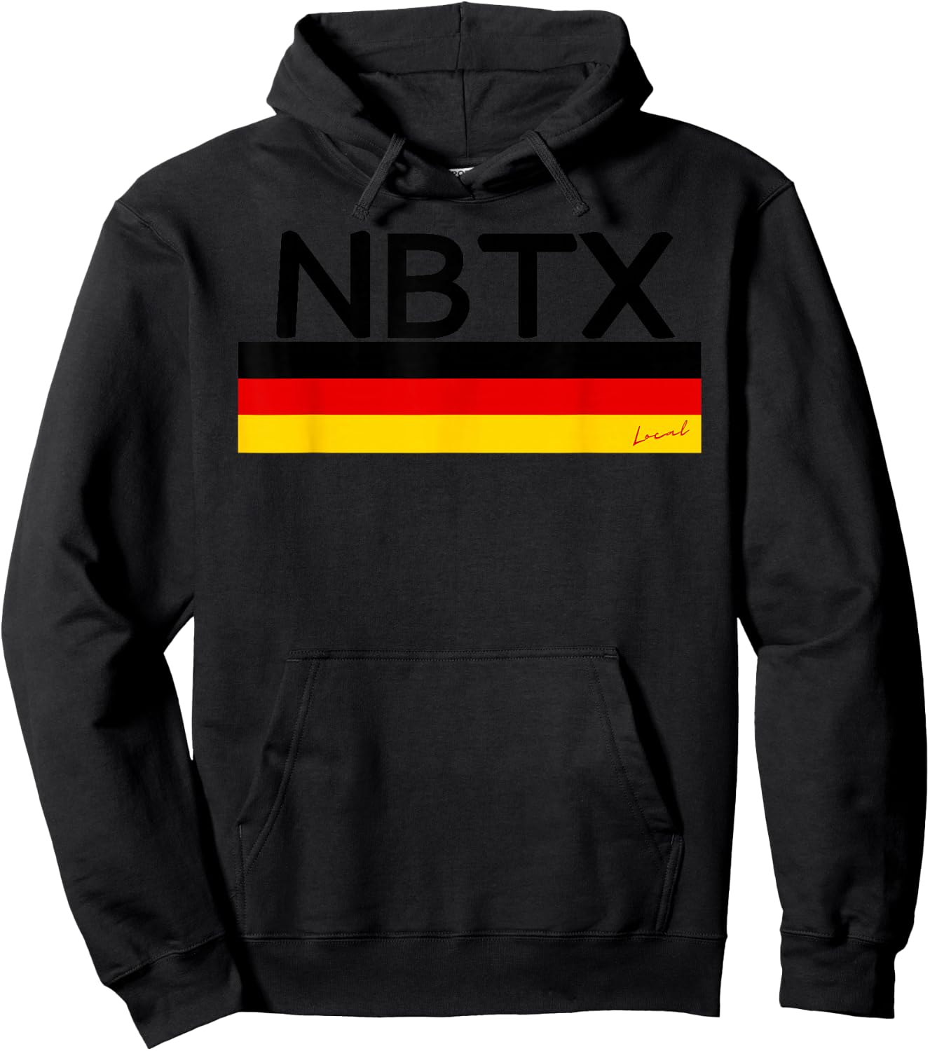 NBTX New Braunfels Texas Local Hoodie - Hoodie | Black