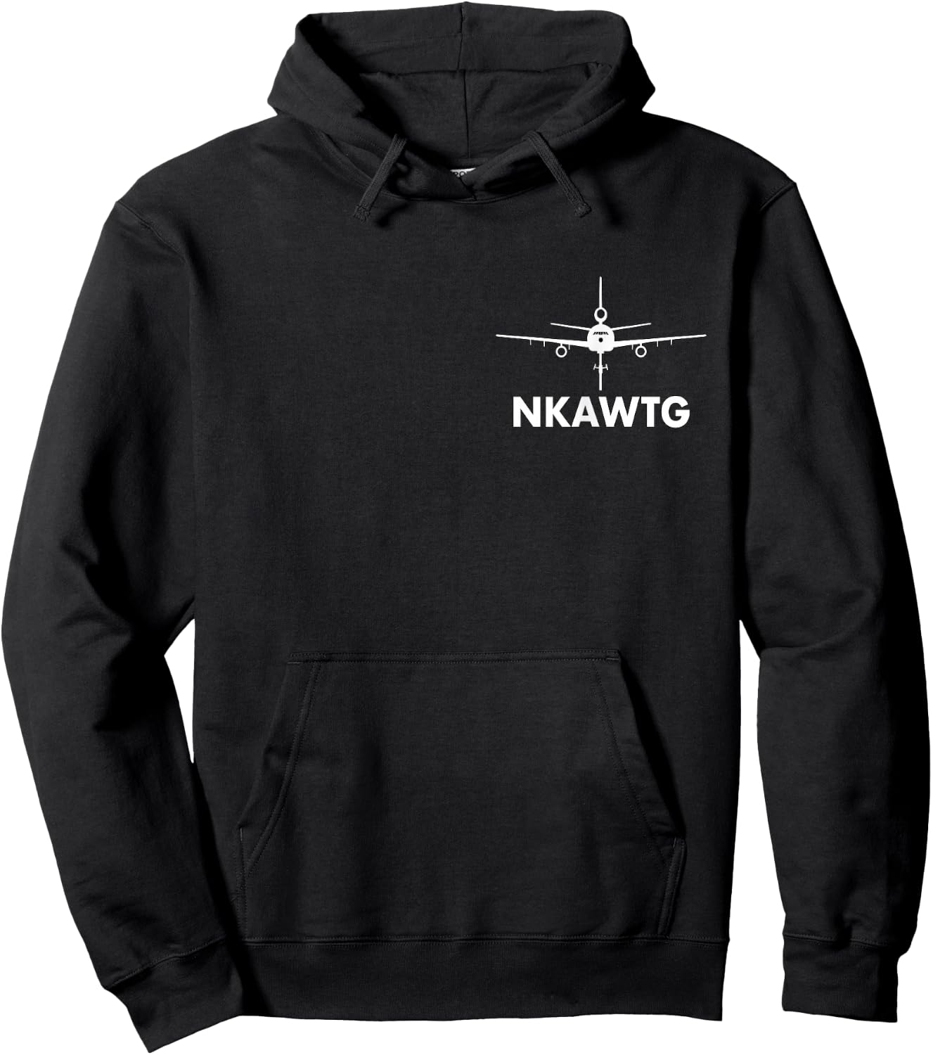 I'd Rather Be Passing Gas T Shirt KC10 NKAWTG Tanker Pilot Hoodie - Hoodie | Black