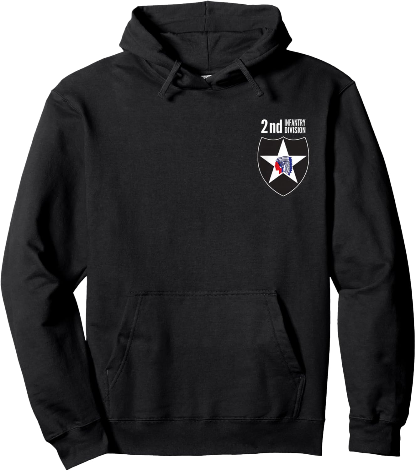 2nd Infantry Division Second Army Hoodie - Hoodie | Black