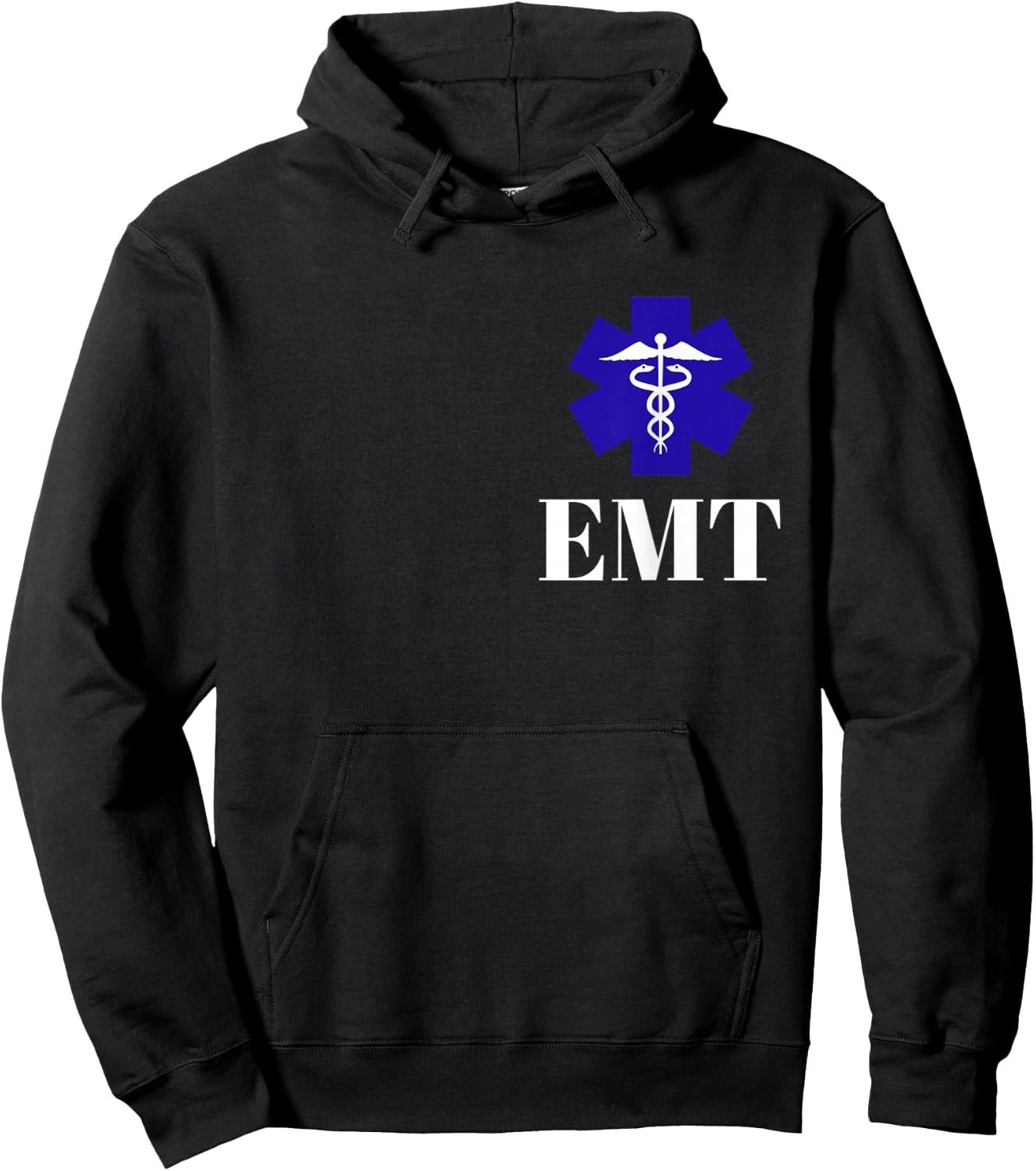 EMT Emergency First Responder T Shirt Paramedic Uniform Hoodie - Hoodie | Black