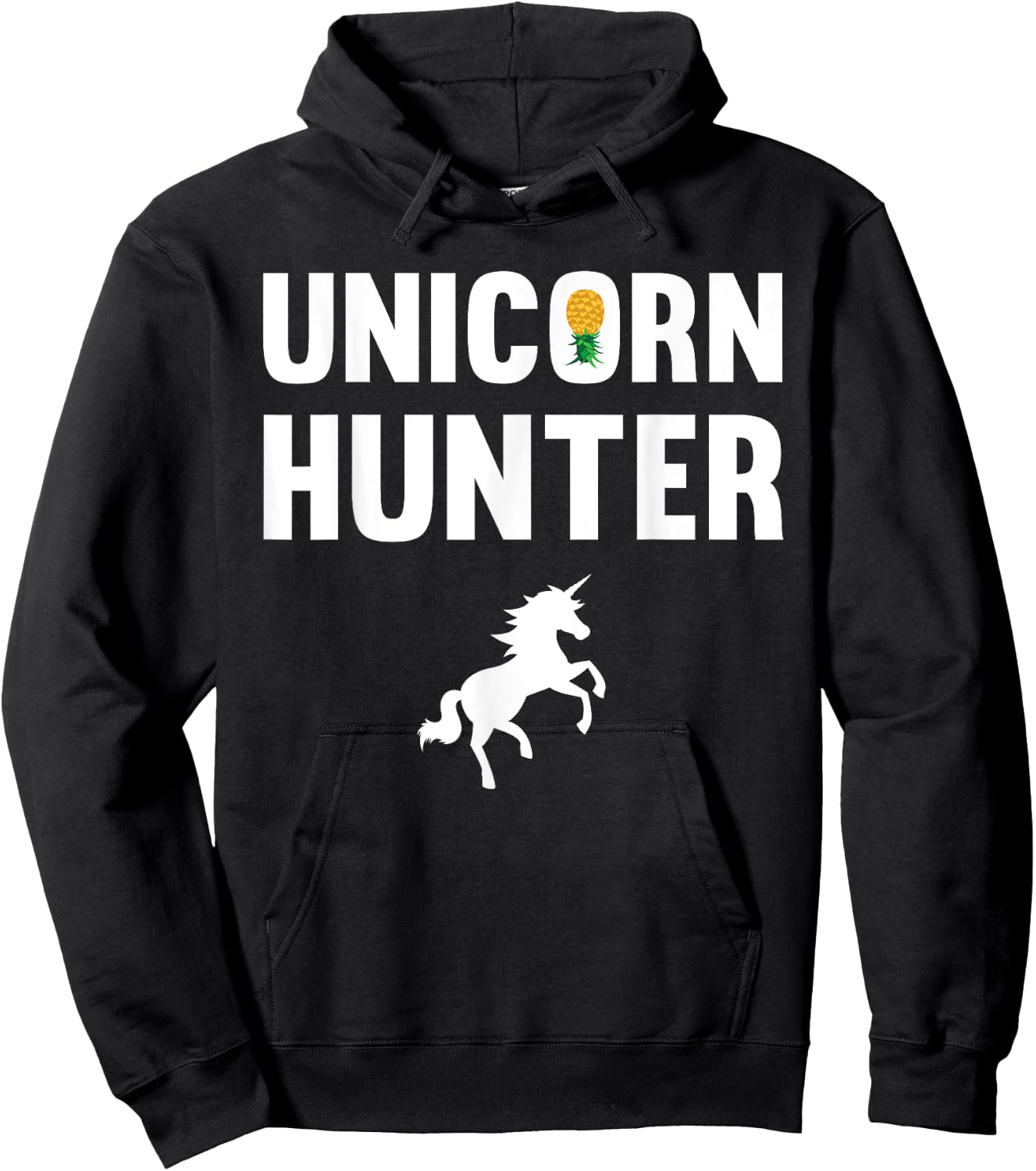 Unicorn Hunter Funny Swingers Polyamory Couple Swinging Hoodie - Hoodie | Black