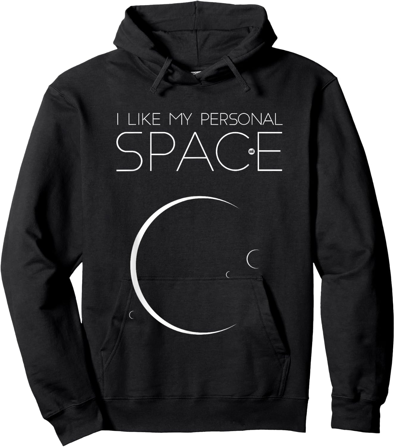 I Like My Personal Space - Planets Hoodie - Hoodie | Black