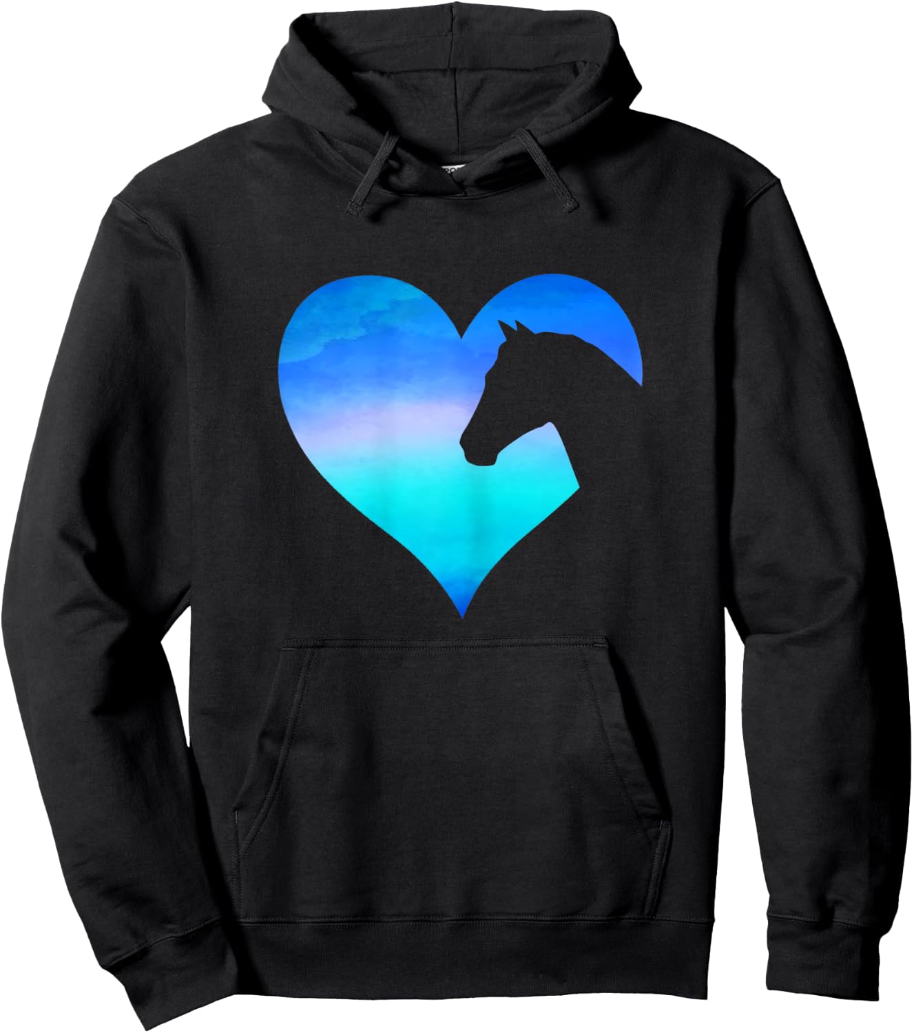 Girls Horse Lover For Boys Youth Women Who Loves Horses Hoodie - Hoodie | Black