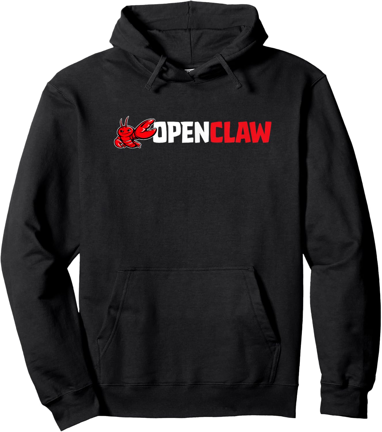 OpenClaw - Autonomous AI Agent and Personal Assistant Hoodie - Hoodie | Black