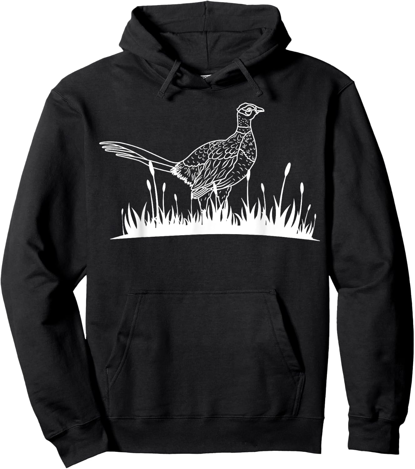 Pheasant Hunter Bird Dakota Hunting Upland Hoodie - Hoodie | Black