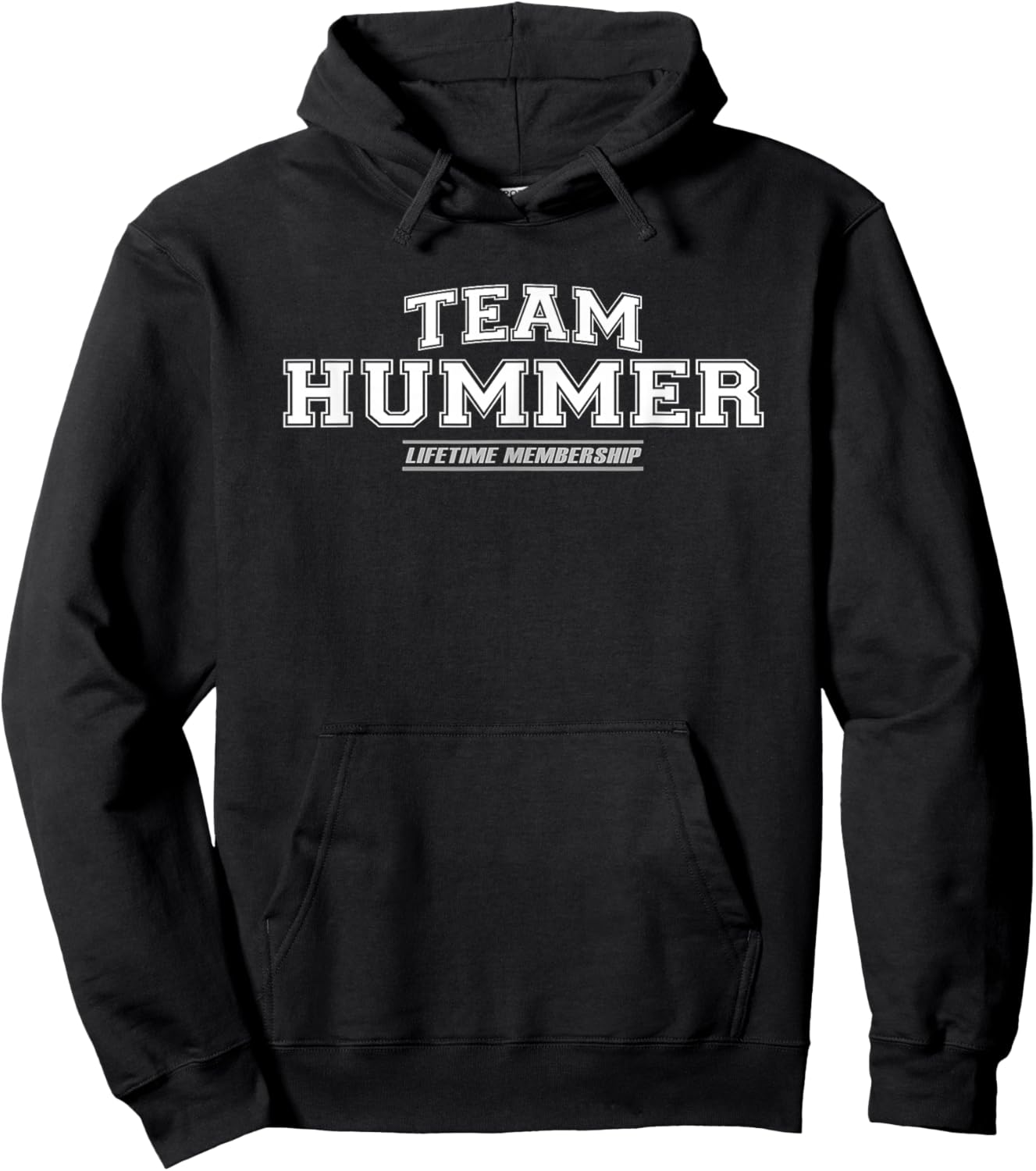 Team Hummer | Proud Family Surname, Last Name Gift Hoodie - Hoodie | Black