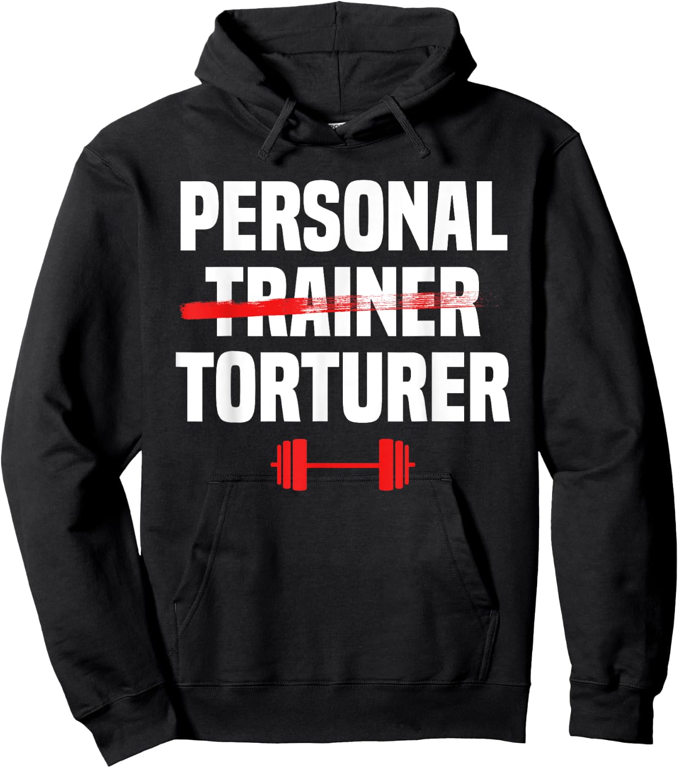 Personal Trainer Fitness Instructor Gym Exercise Coach Hoodie - Hoodie | Black