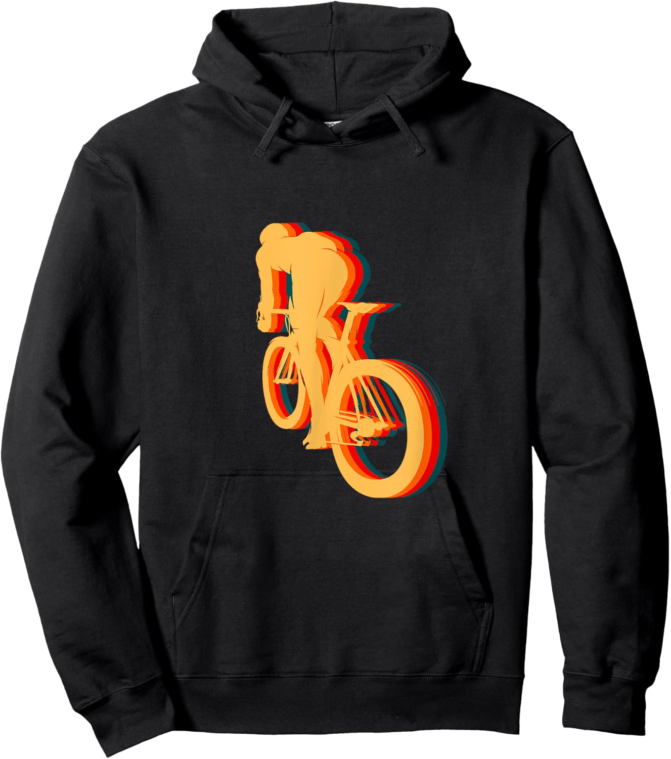 Road Biking Bicycle Cycling Hoodie - Hoodie | Black