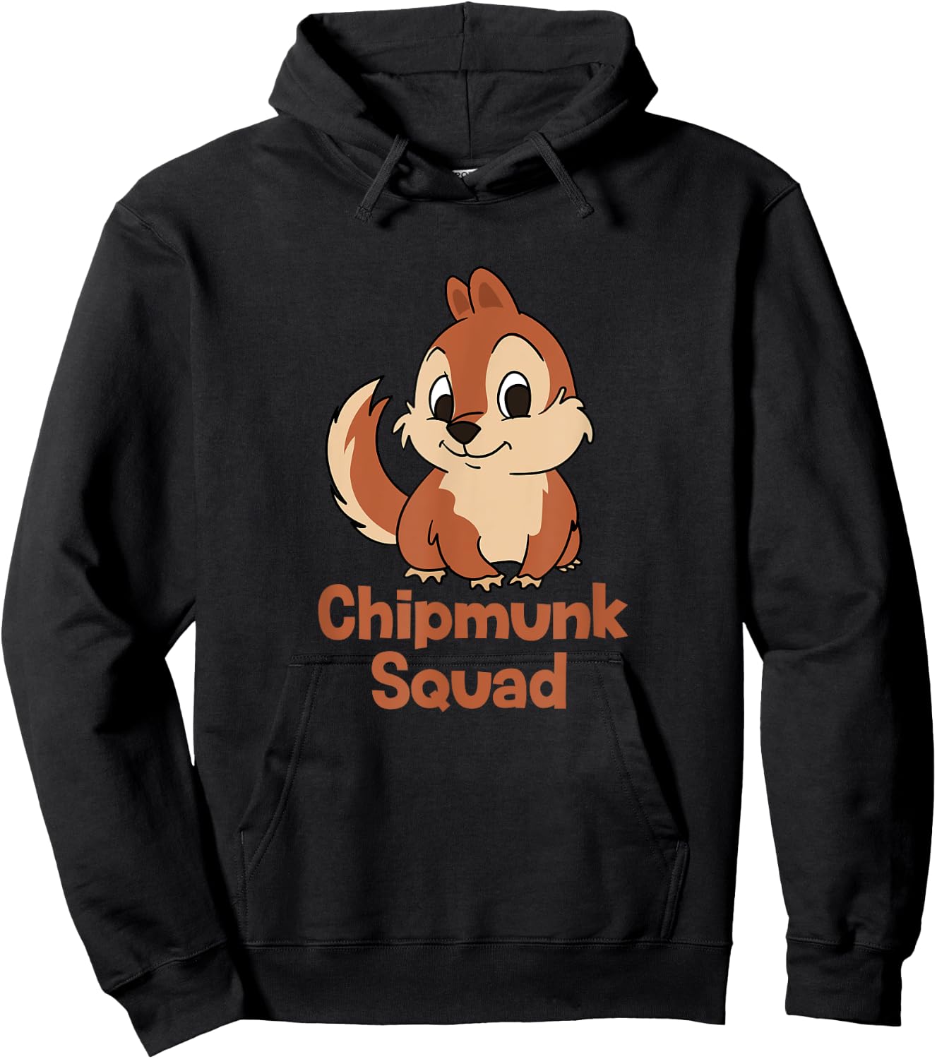 Chipmunk Squad Forest Animal Nature Lover Hoodie - Hoodie | Black