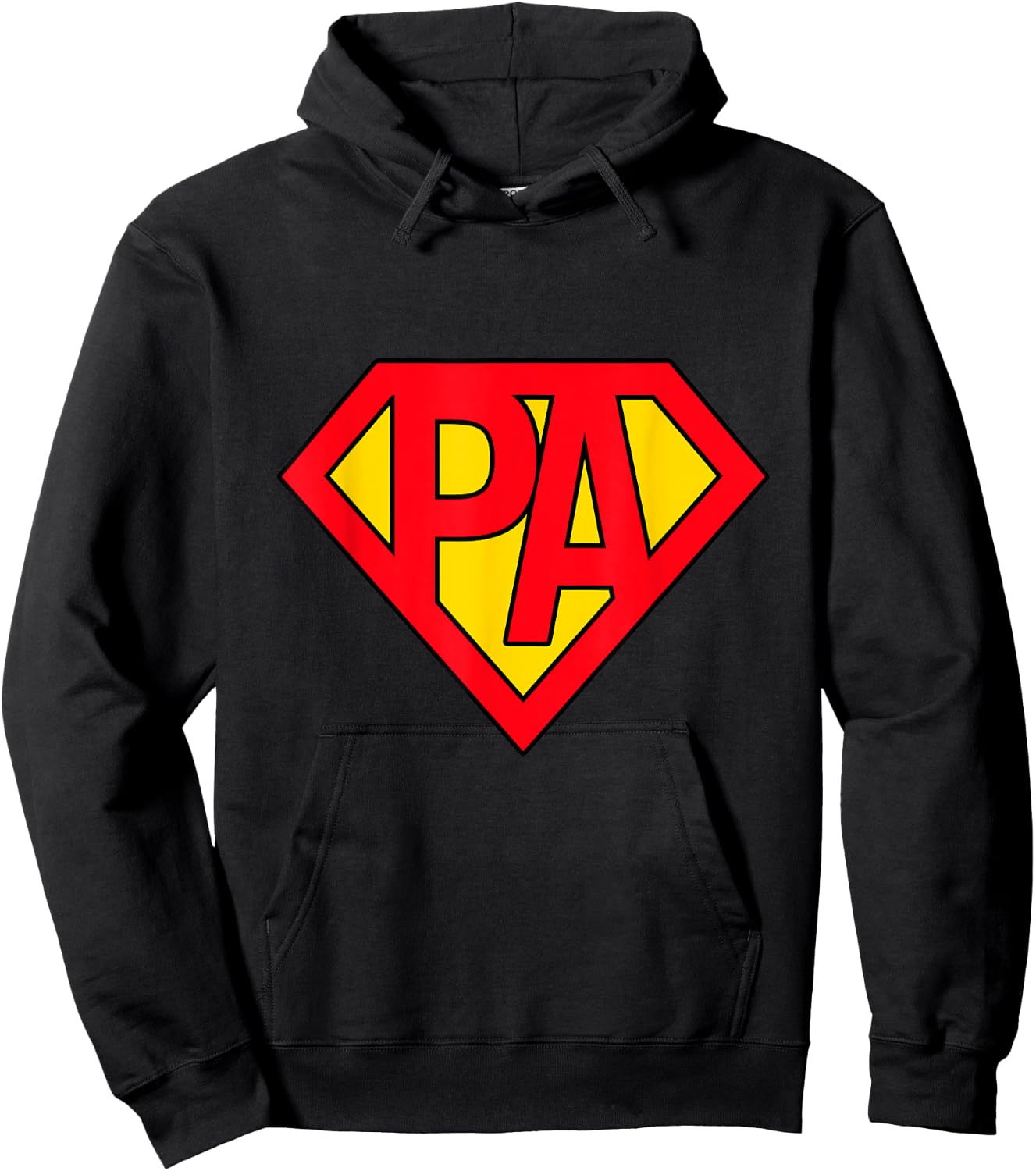 Physician Assistant Super-Hero PA Costume Halloween Gifts Hoodie - Hoodie | Black