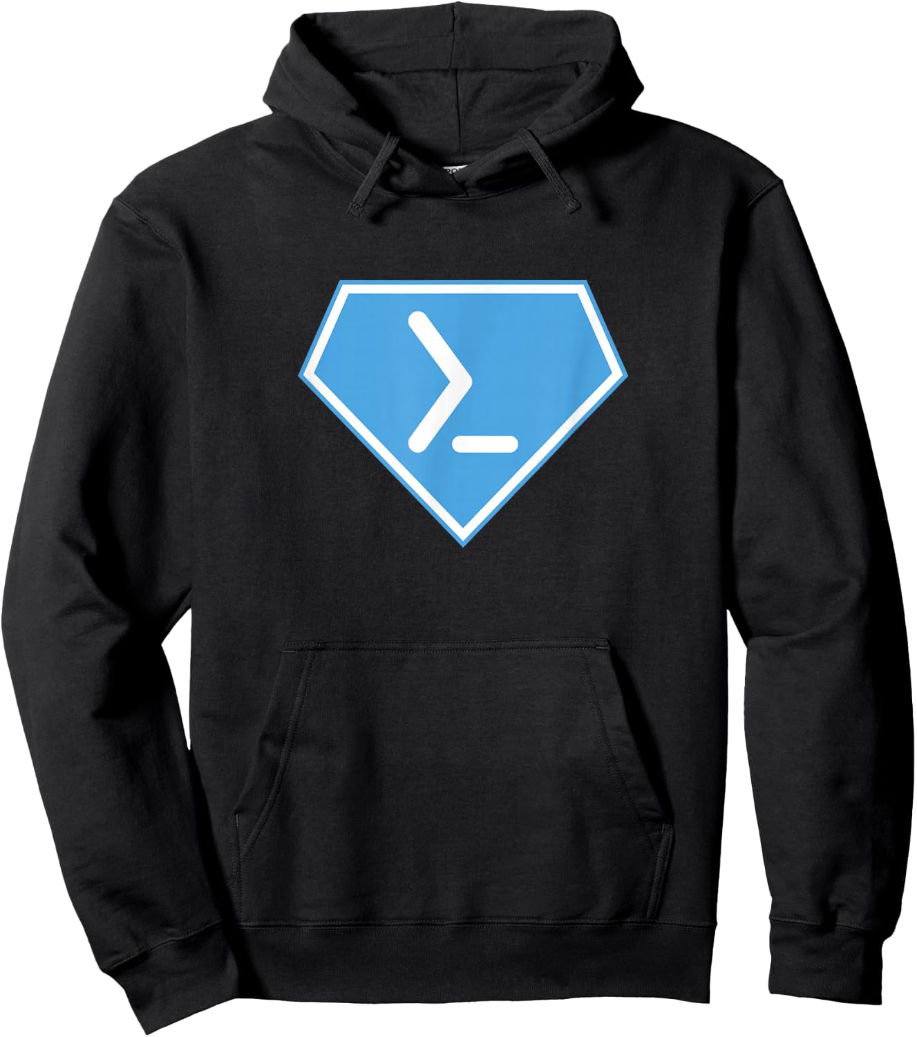 Powershell Super Power Diamond - Men Women Hoodie - Hoodie | Black