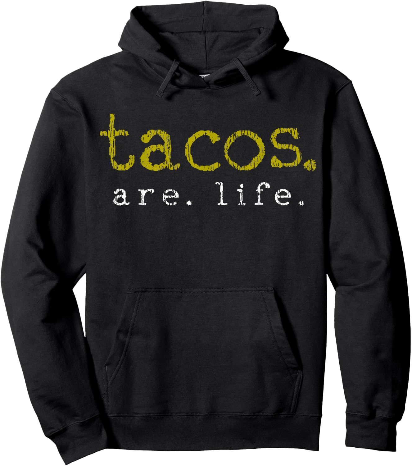 Taco Mexican Food Gift Taco Lover Hoodie - Hoodie | Black
