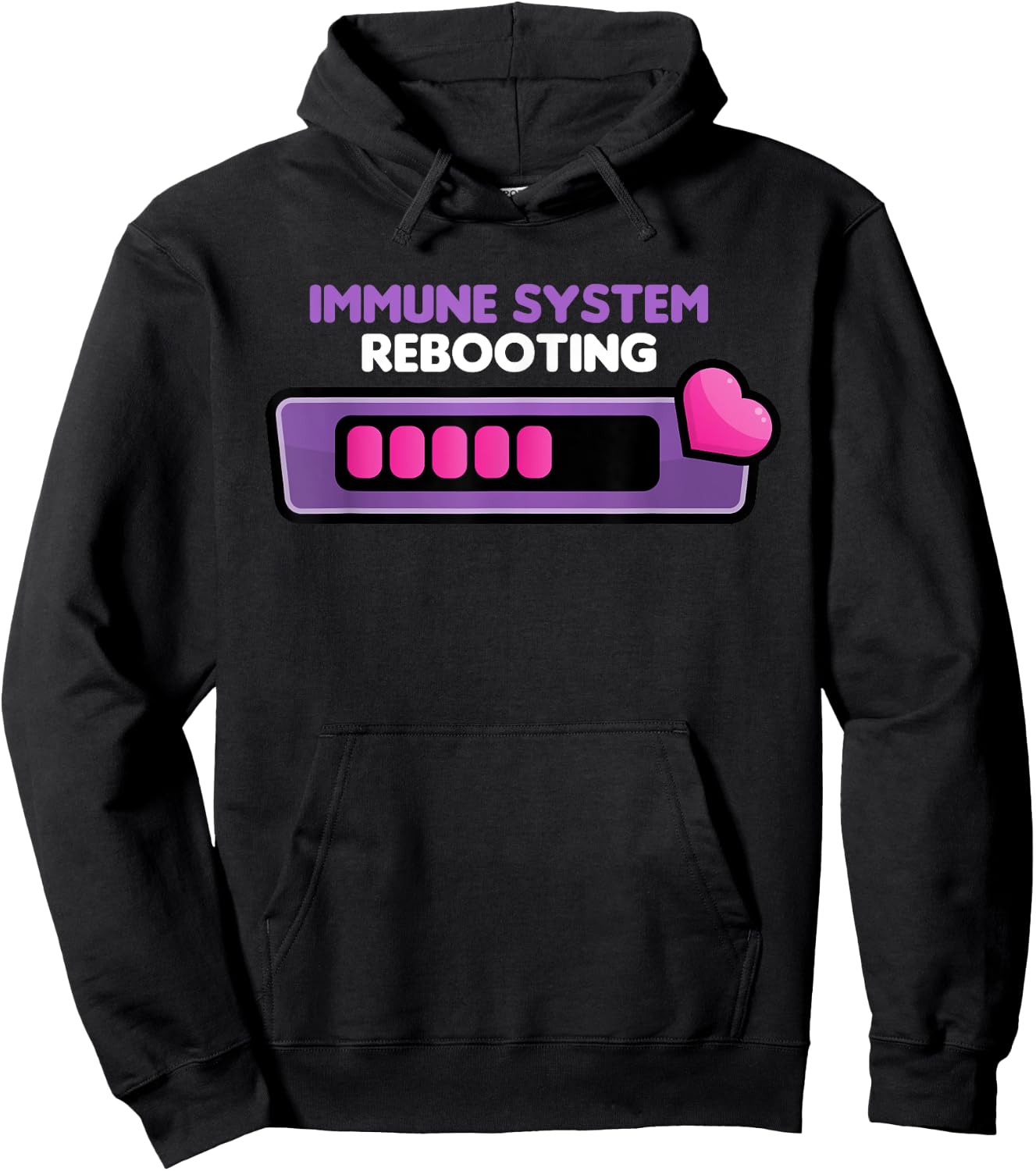 Lupus Awareness Support Purple Lupus Funny Immune System Hoodie - Hoodie | Black