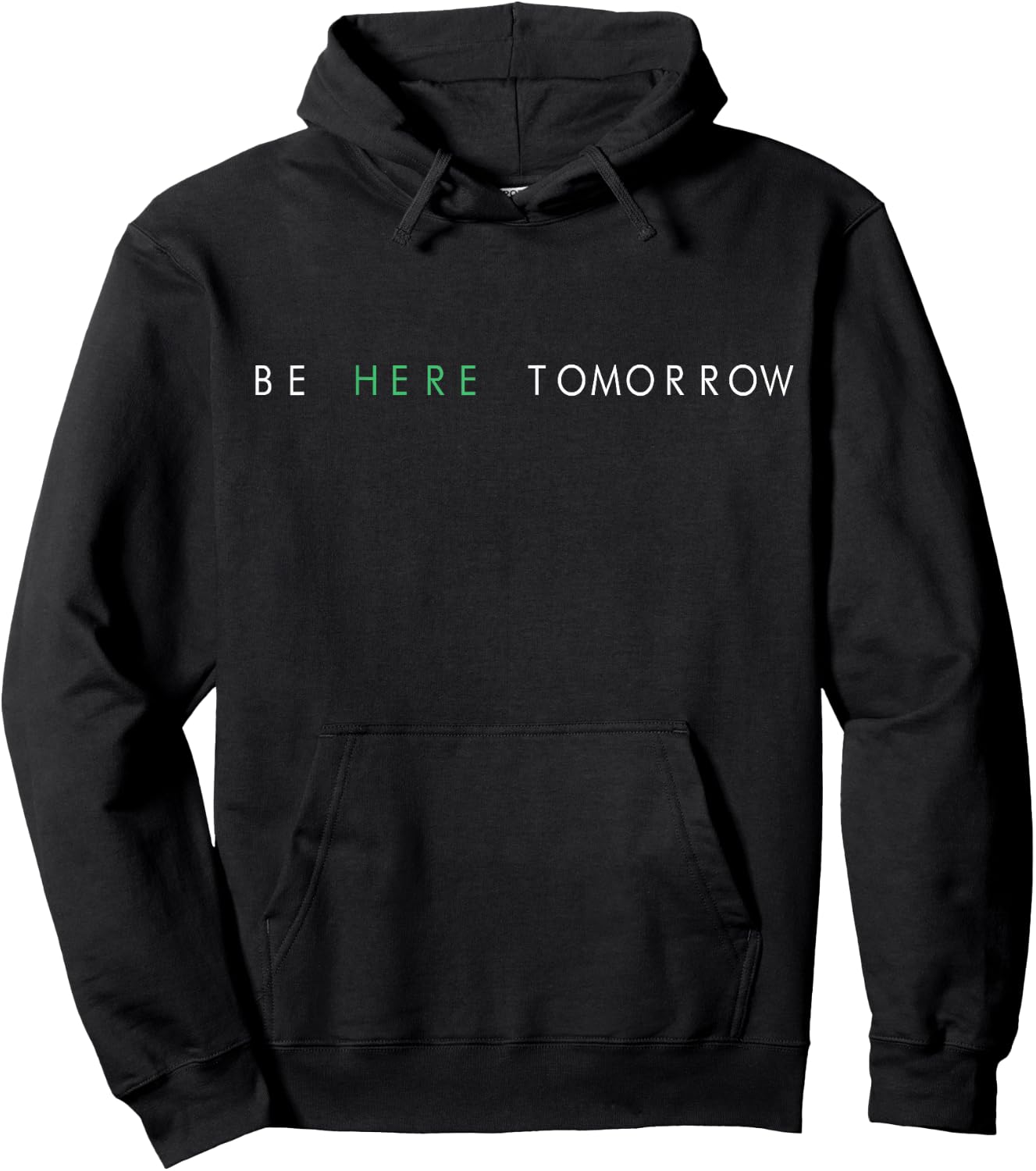Be Here Tomorrow You Matter Mental Health Hoodie - Hoodie | Black