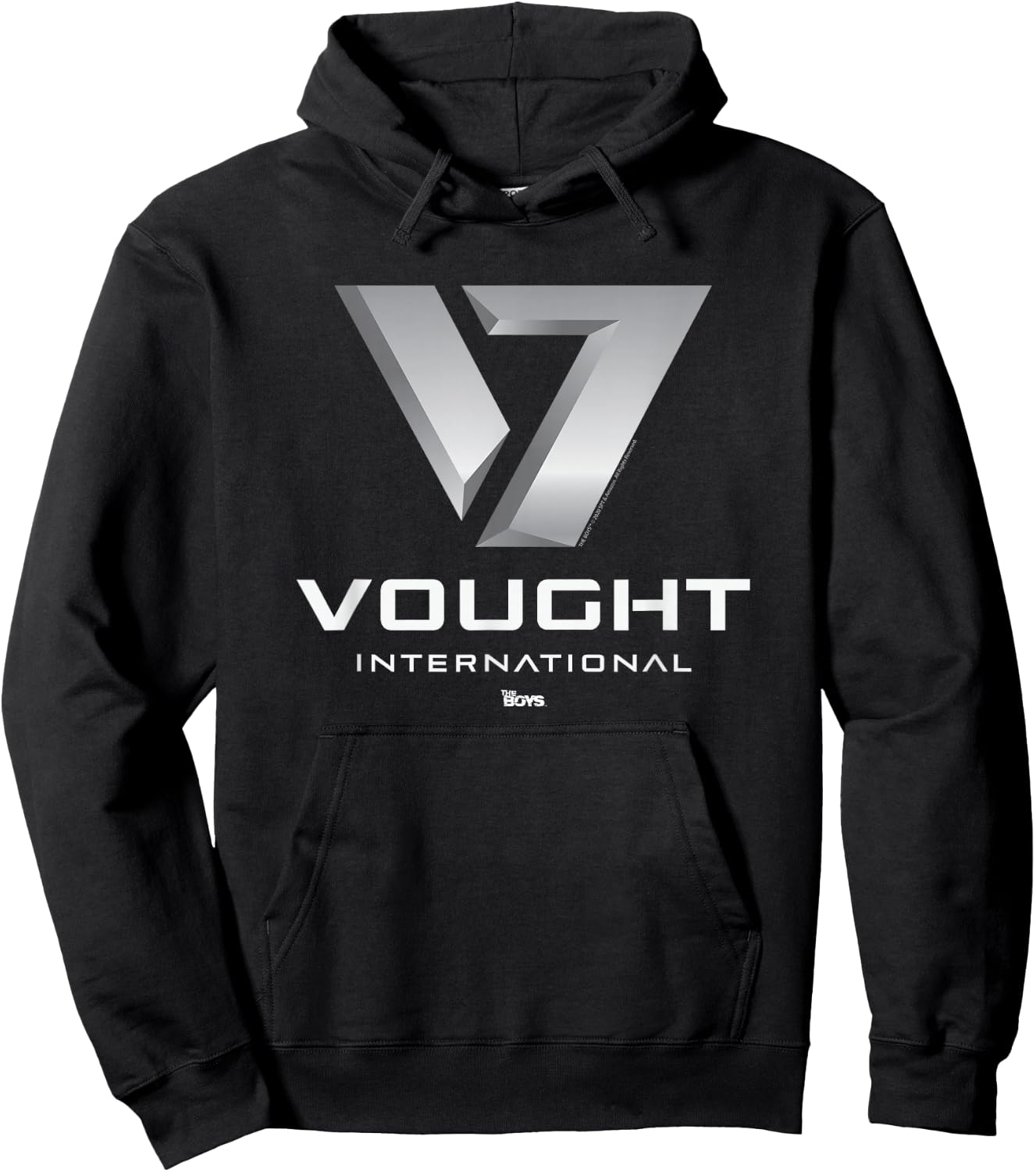 The Boys Vought International Logo Superhero TV Show Hoodie - Hoodie | Black