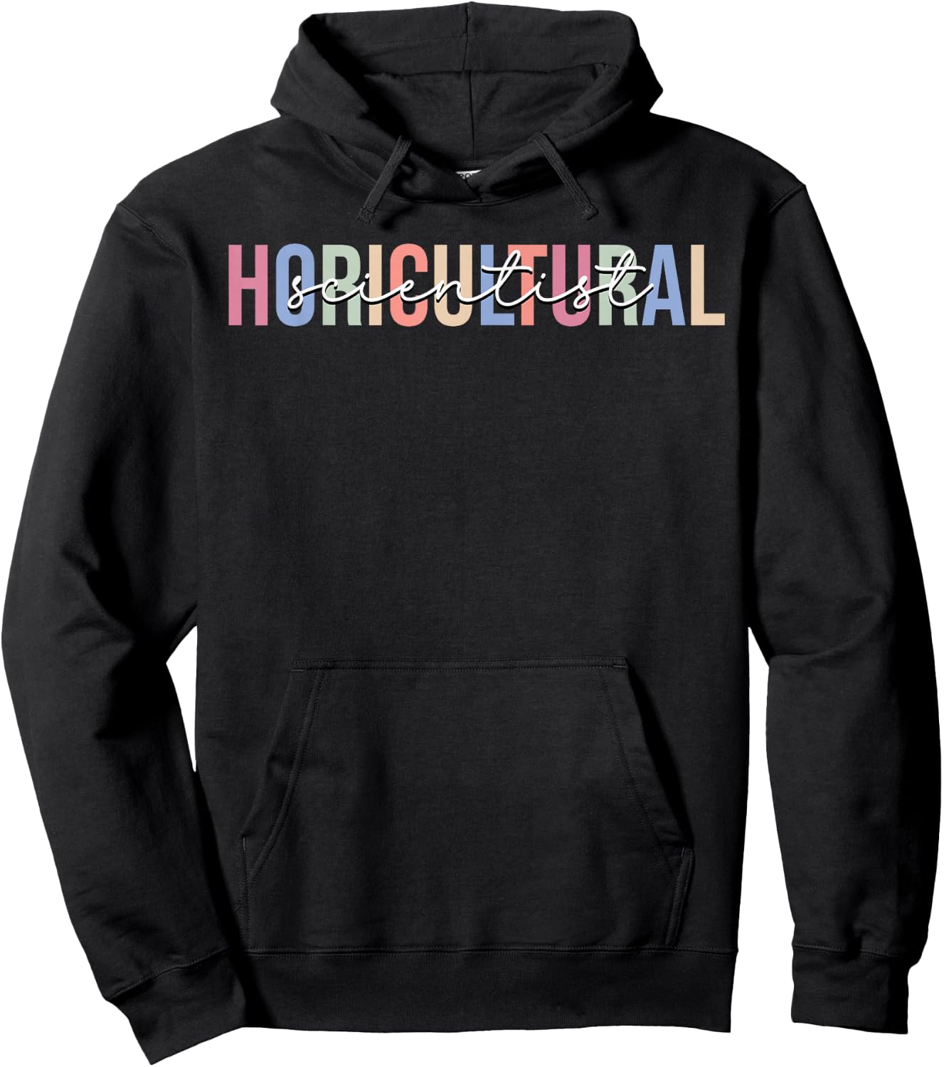 Horticultural Scientist Science Horticulture Hoodie - Hoodie | Black