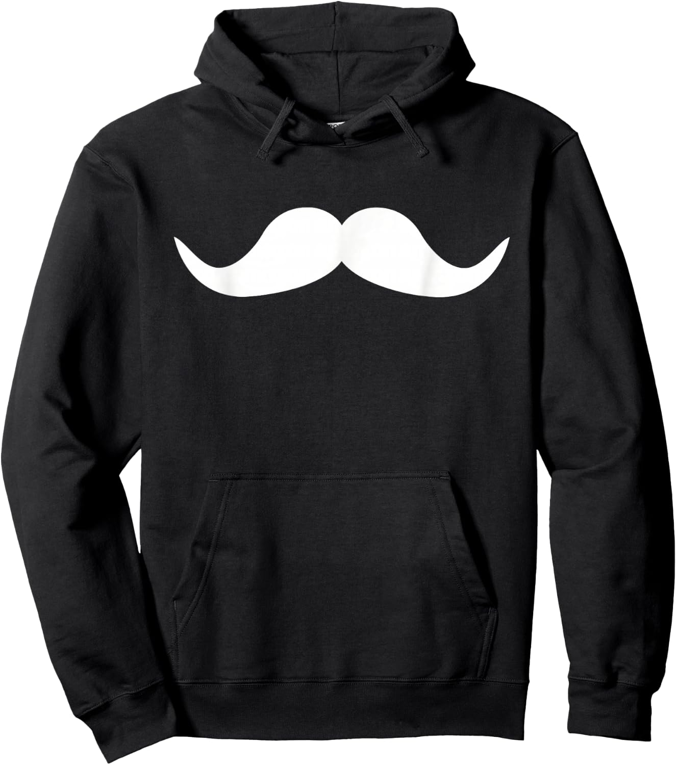 Moustache Handlebar Hoodie - Hoodie | Black