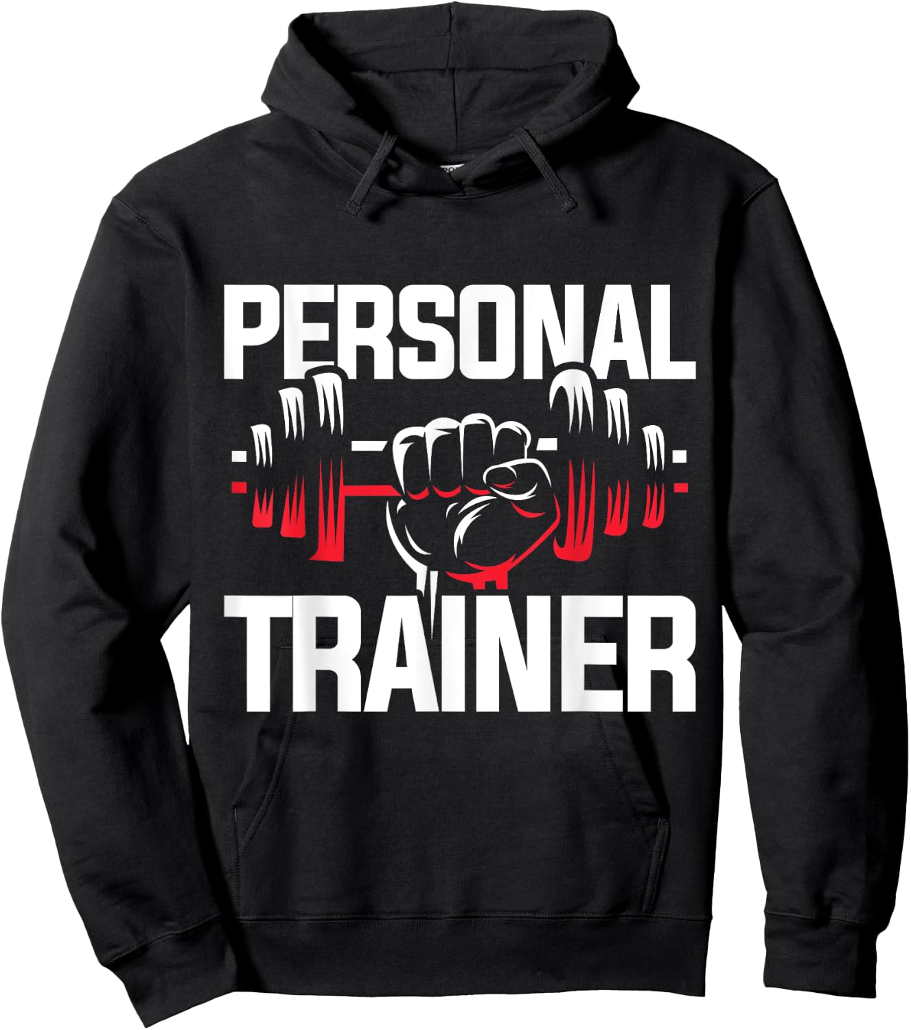 Workout Gift Dumbbell Personal Trainer Hoodie - Hoodie | Black