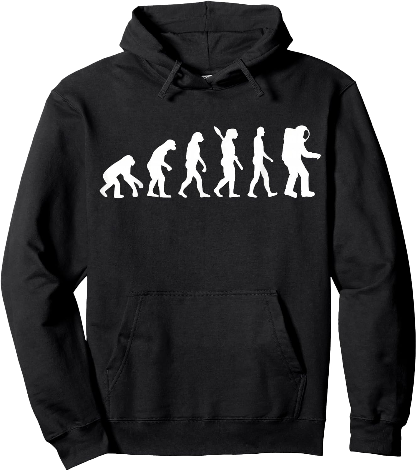 Evolution Astronaut Hoodie - Hoodie | Black