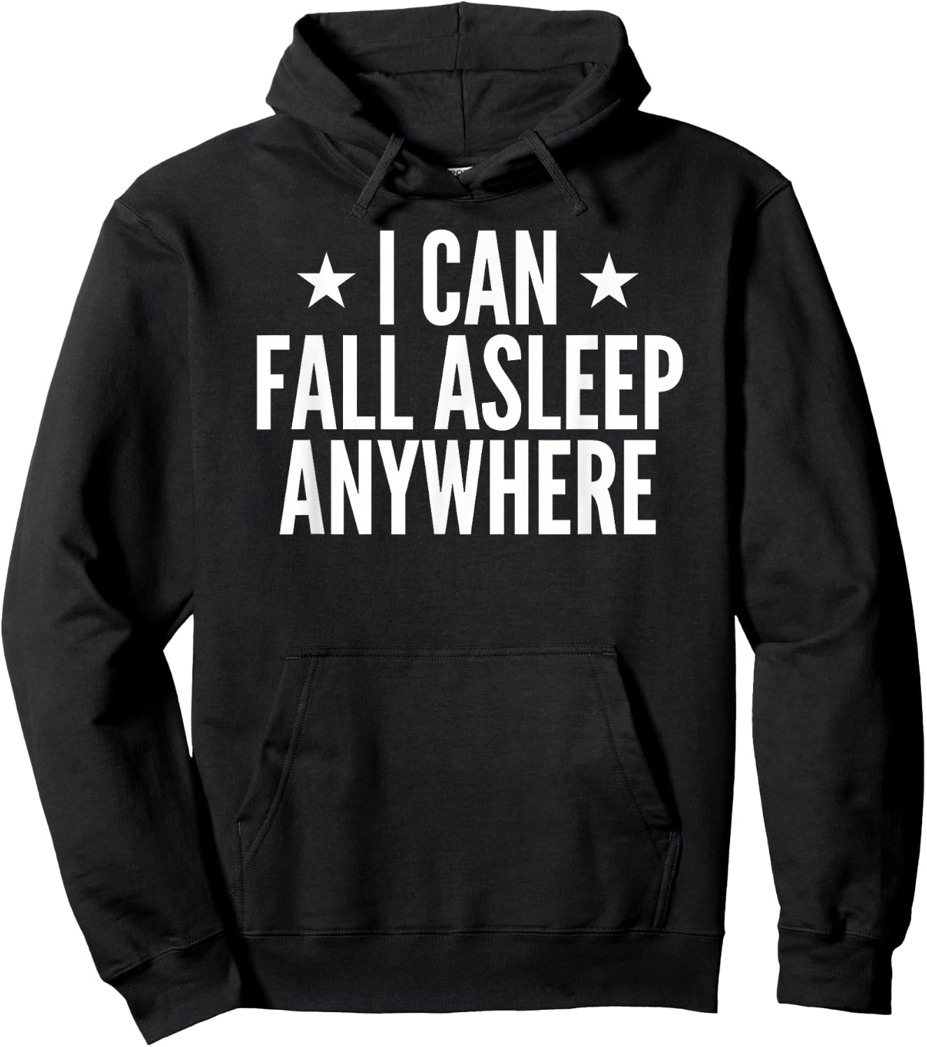 I Can Fall Asleep Anywhere Sleeping Hoodie - Hoodie | Black