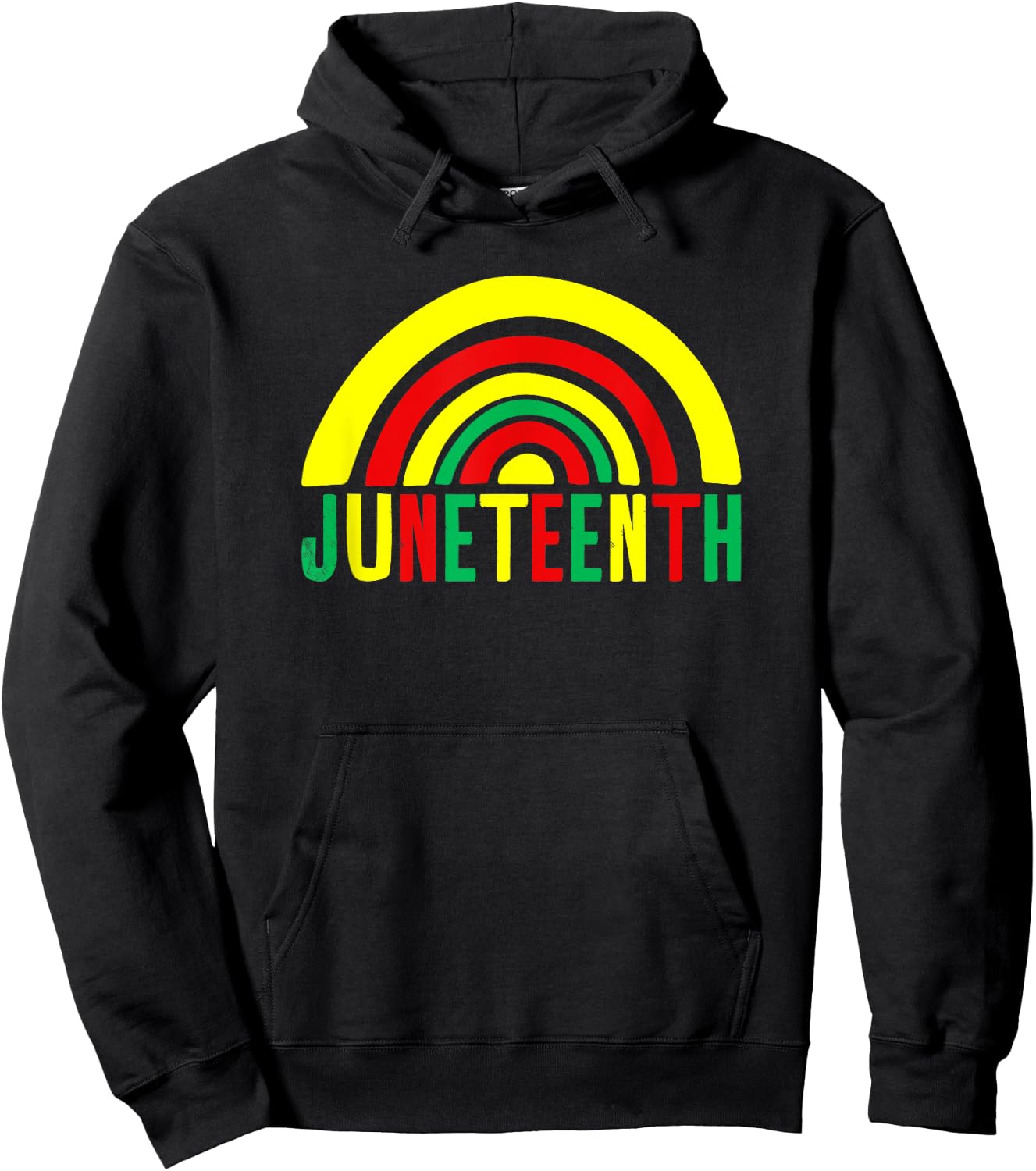 Juneteenth Kid Shirt or Juneteenth Shirt Hoodie - Hoodie | Black