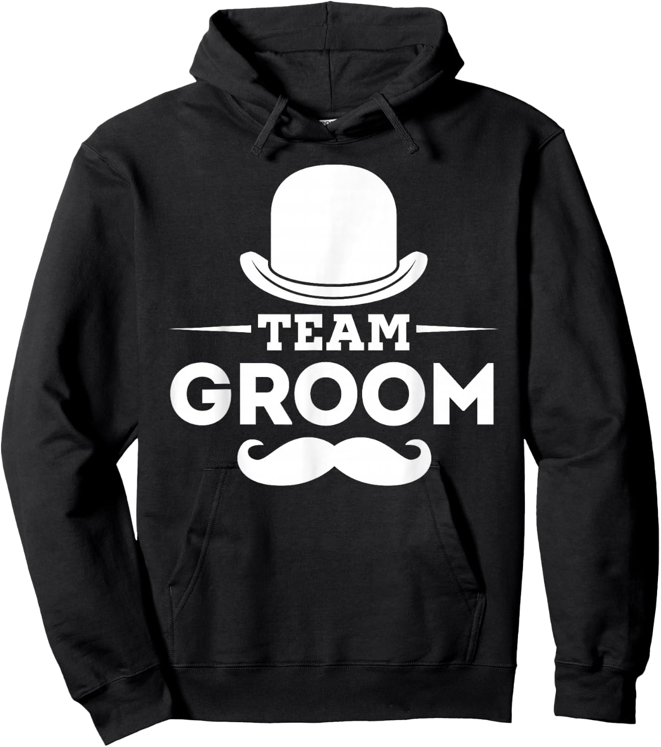 Team Groom Crew Party Squad Grooms Bachelor Hoodie - Hoodie | Black