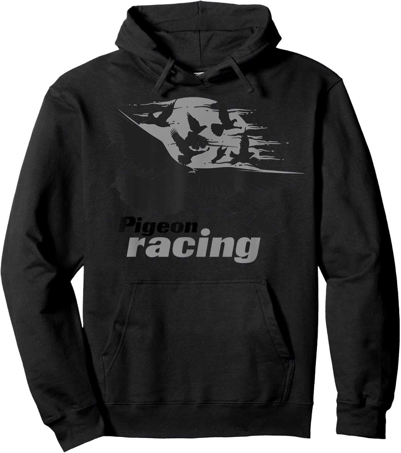 Pigeon Racing Shirt | Classic Bird Racers' Gift Hoodie - Hoodie | Black