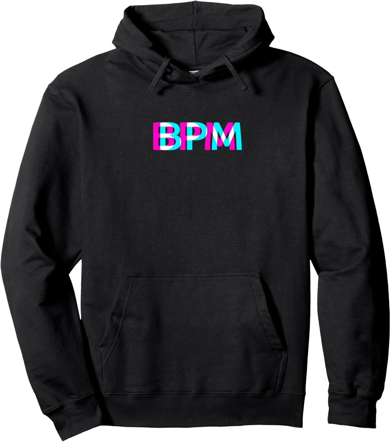 BPM Clubbing Techno DJ EDM Rave Raver Goa Festival Outfit Hoodie - Hoodie | Black