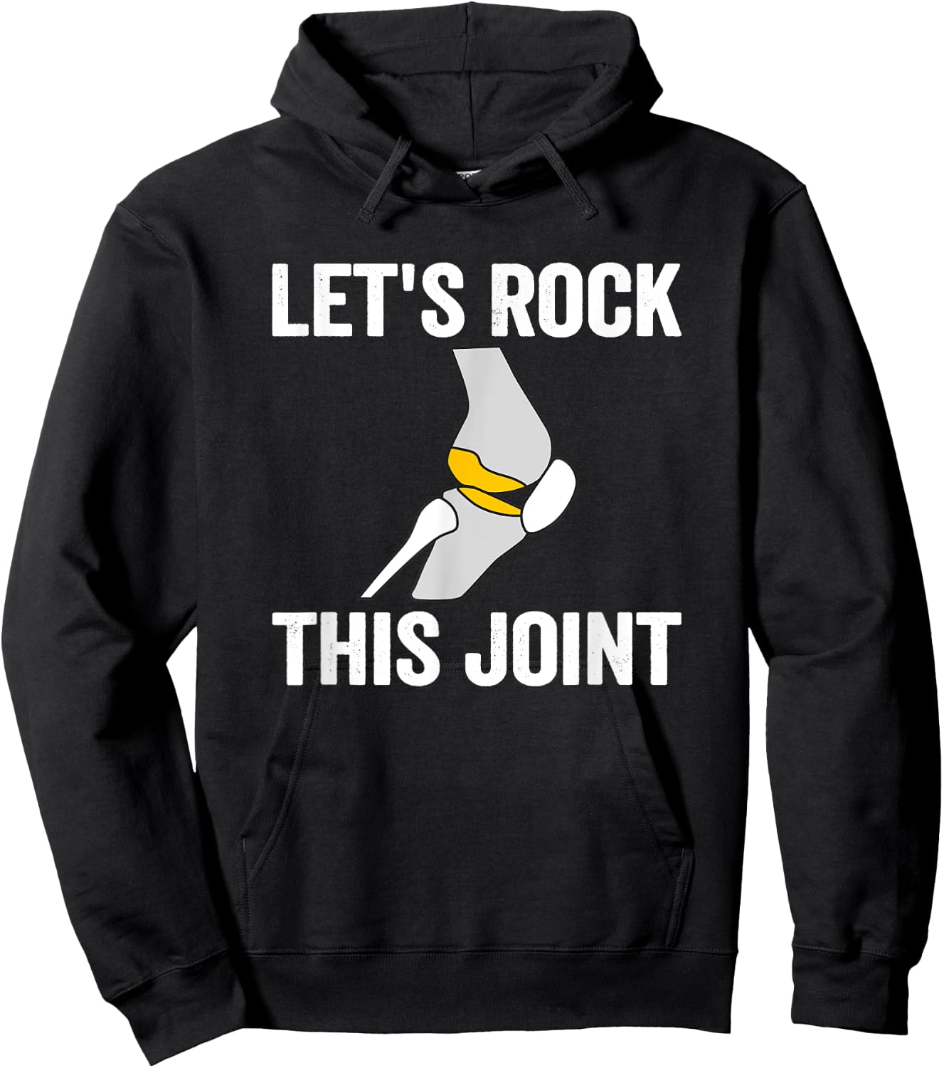 Orthopedic Nurse Knee Joint Replacement Recovery Therapist Hoodie - Hoodie | Black