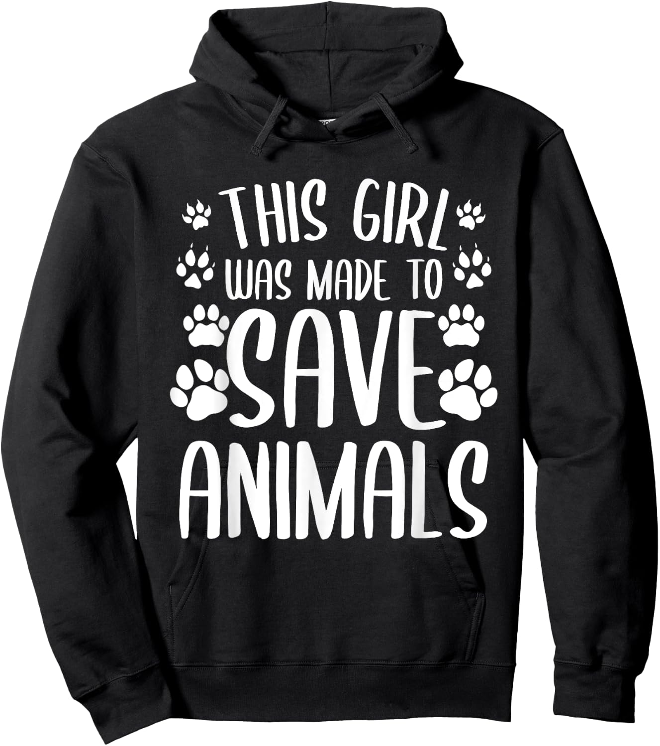 Funny Veterinarian Design For Girls Women Vet Tech Assistant Hoodie - Hoodie | Black