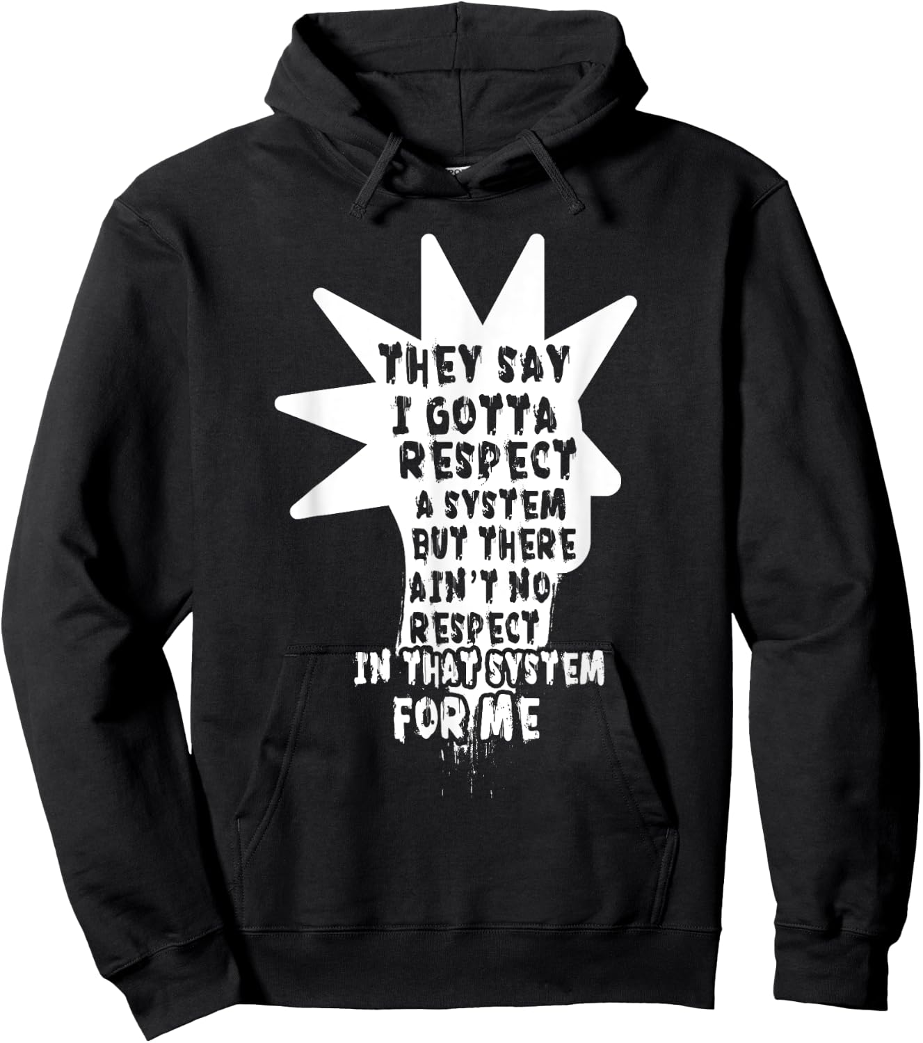 Punker System Heavy Metal Punk Rock Rocker Band Subculture Hoodie - Hoodie | Black