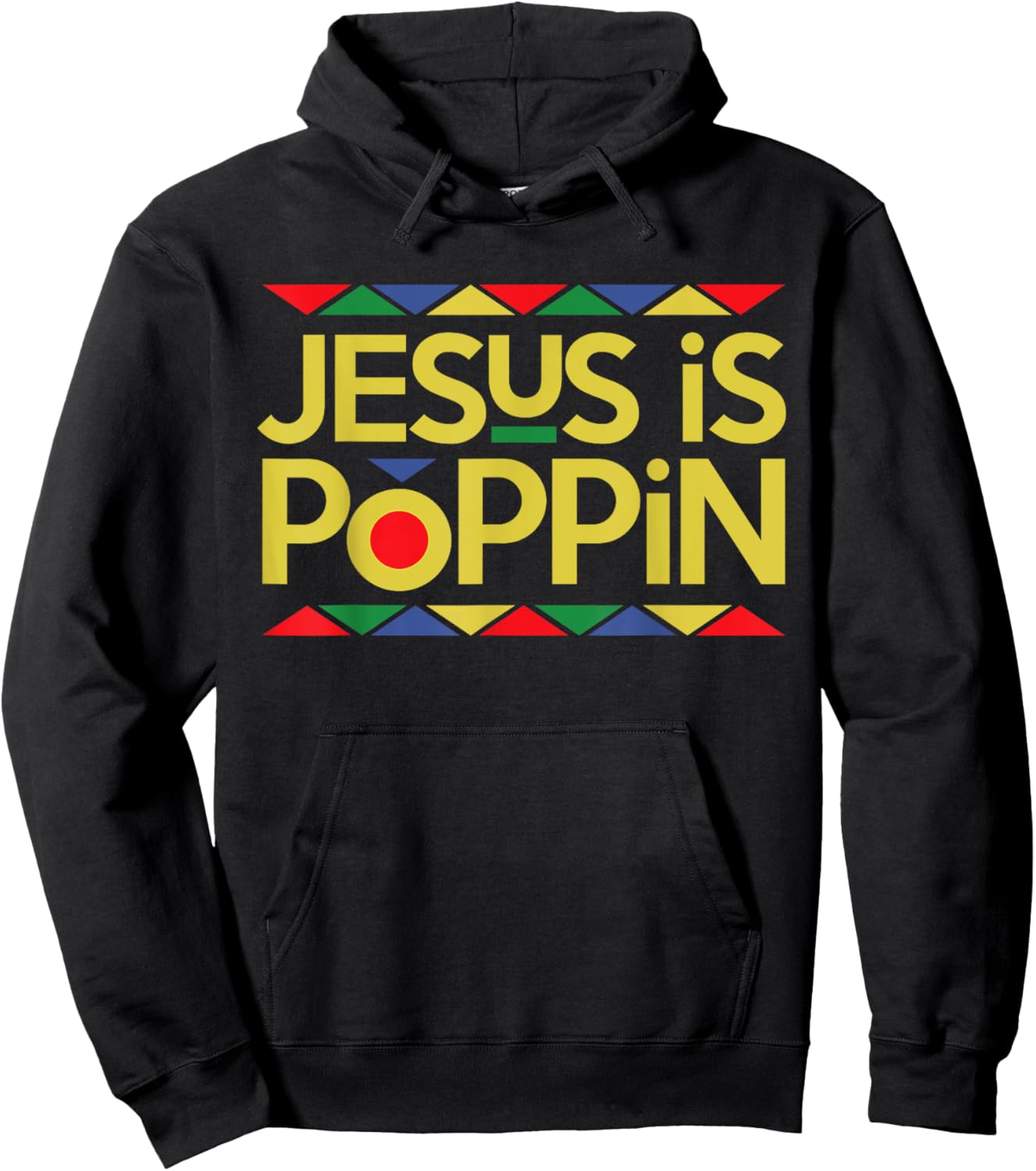 Jesus is Poppin Hoodie - Hoodie | Black
