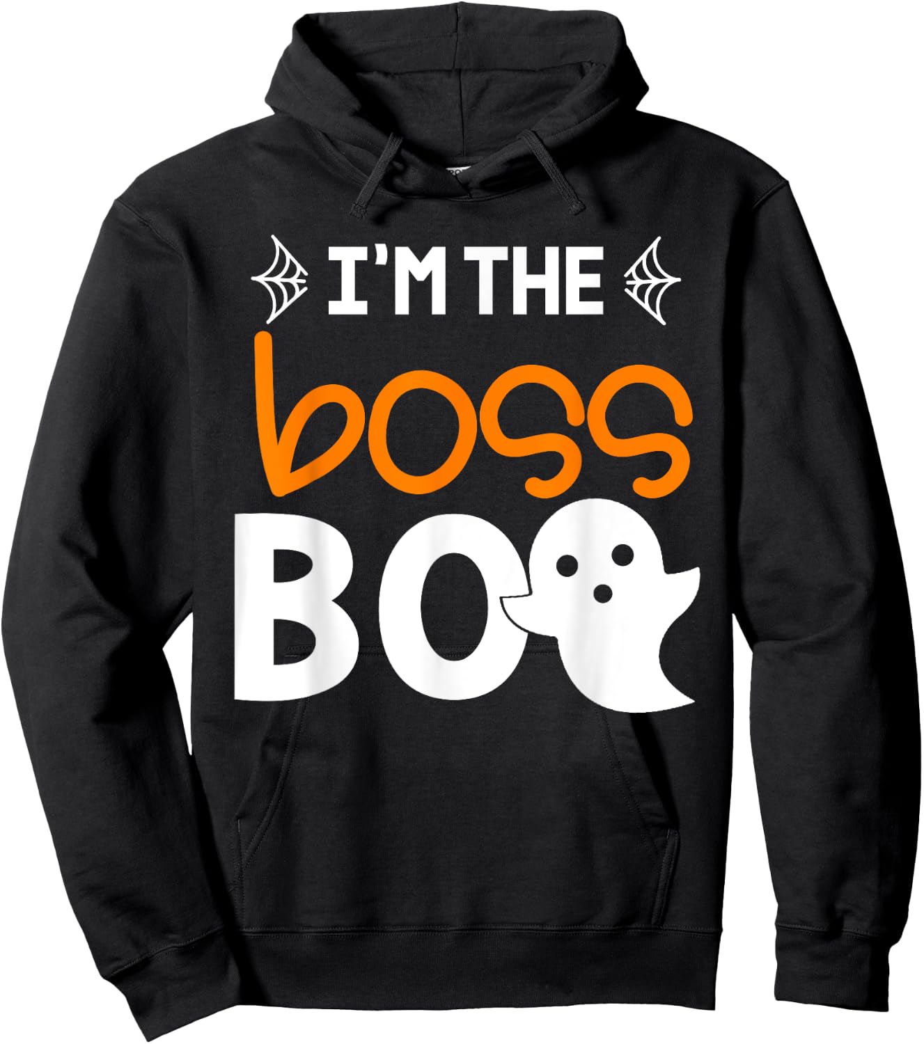Boss Boo Shirt Family Costume Halloween PJs Hoodie - Hoodie | Black