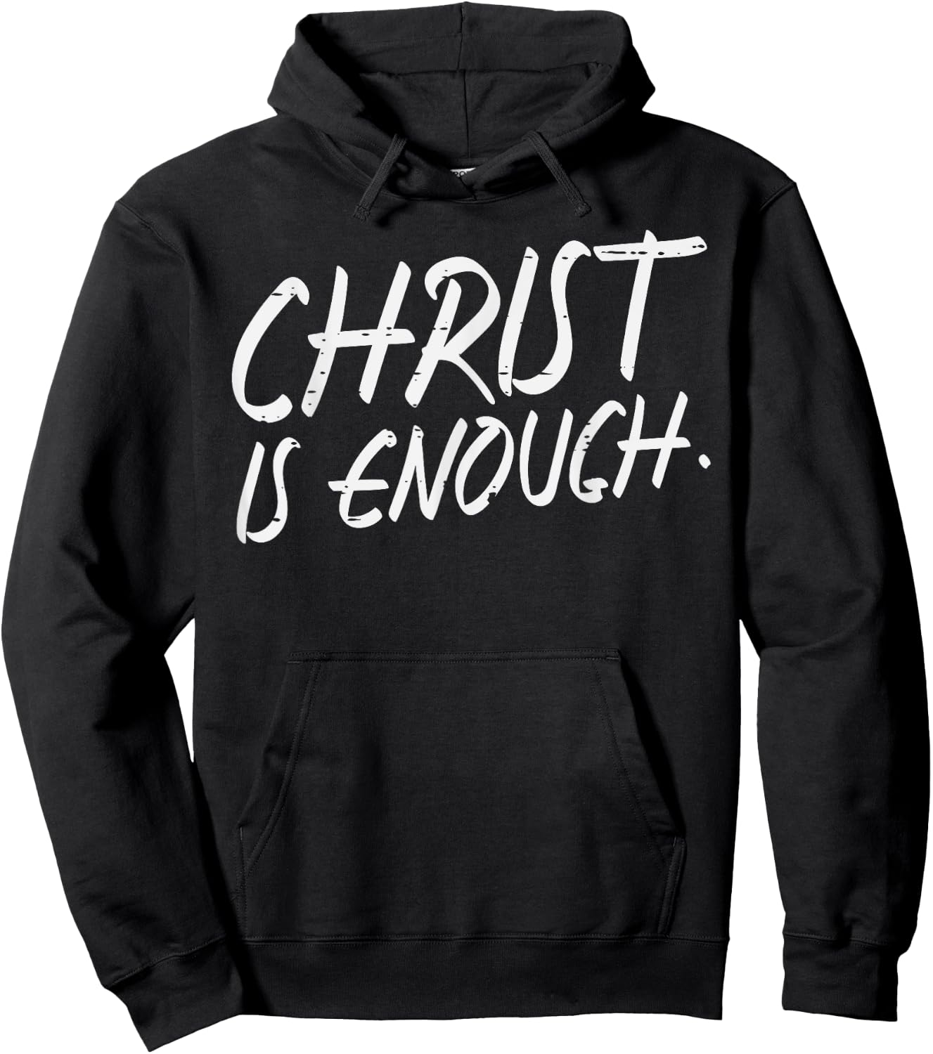 Christ Is Enough God Jesus Faith Christian Men Women Kids Hoodie - Hoodie | Black