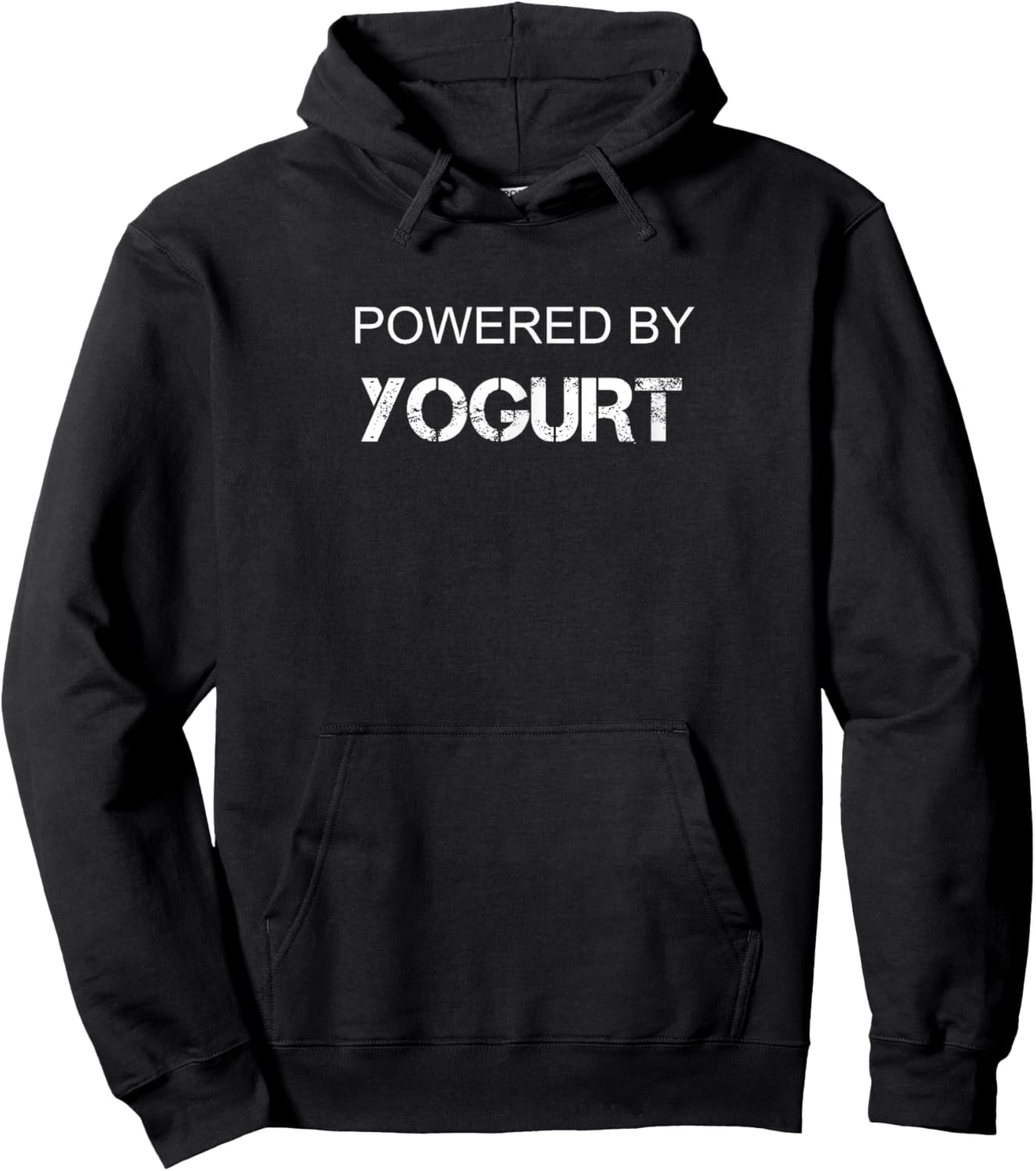Yogurt Lover - Powered By Yogurt Hoodie - Hoodie | Black