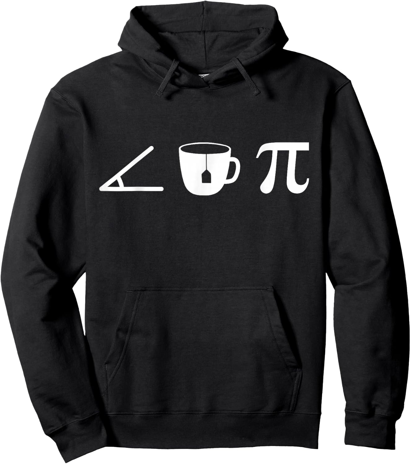 Acute Tea Pi a Funny Math Pun for Cute School Mathematics Hoodie - Hoodie | Black